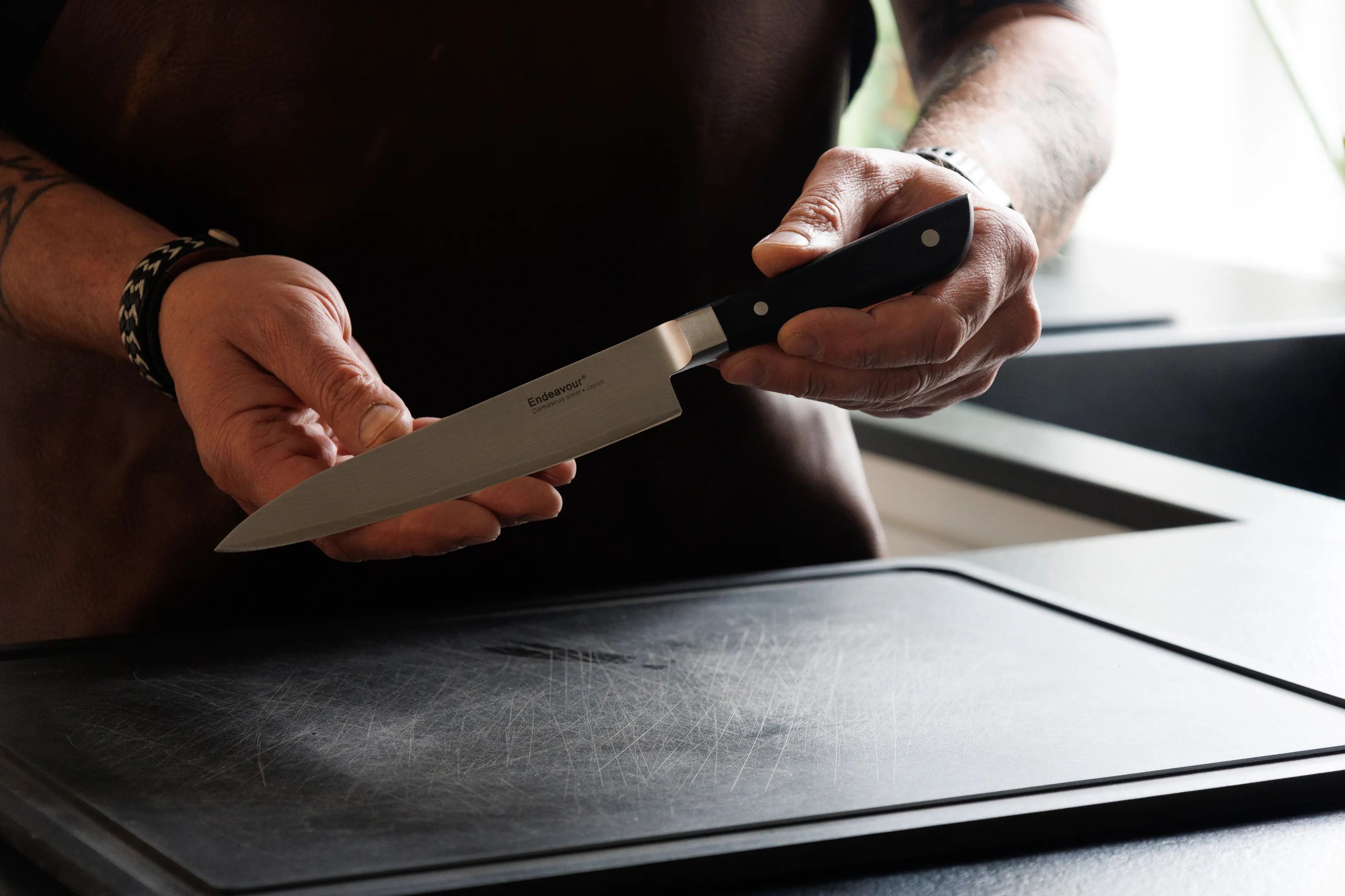 Endeavour Universalknive Fruit Universalkniv i sort, 5