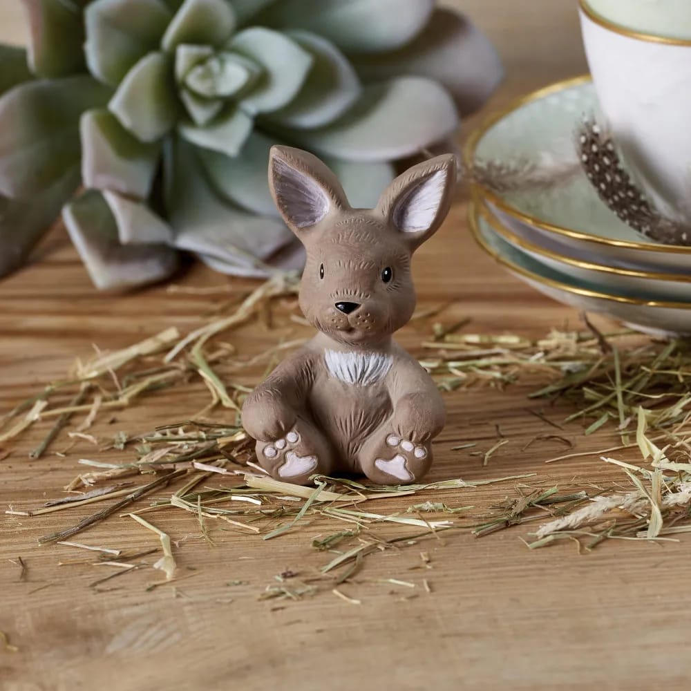 Klarborg Påskefigurer Harekilling - Nøk i Brun, 7 cm, 2