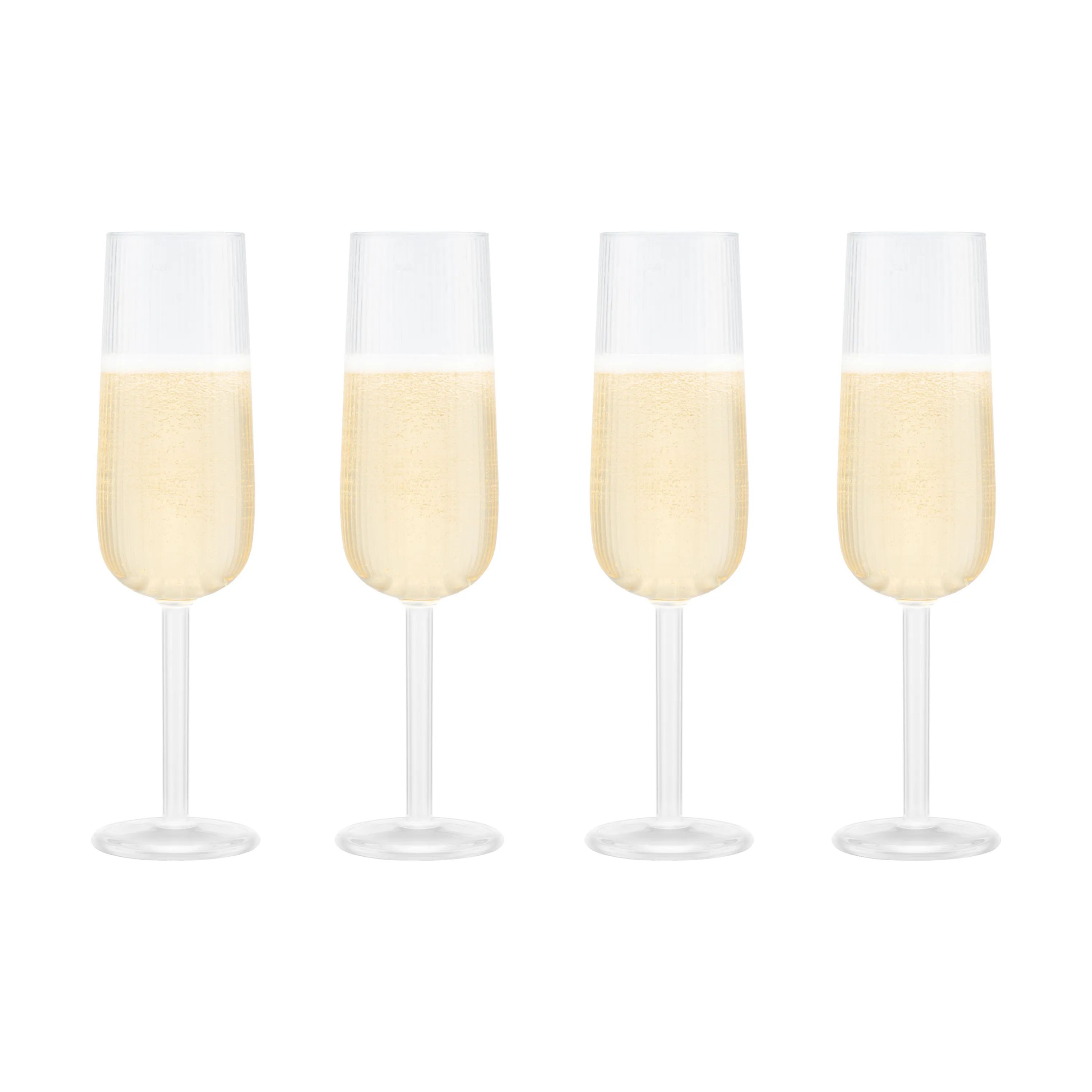 Bodum Champagneglas Soho Champagneglas - 4 stk. i Klar, 1