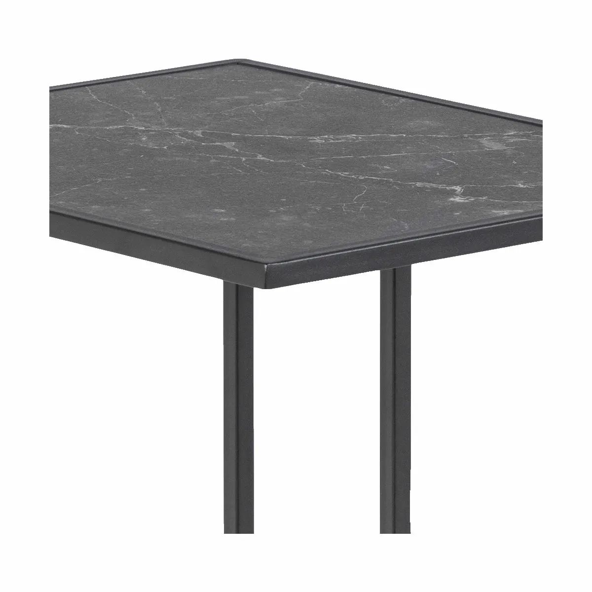 CASA Living Sideborde Infinity Hjørnebord i Sort, 4