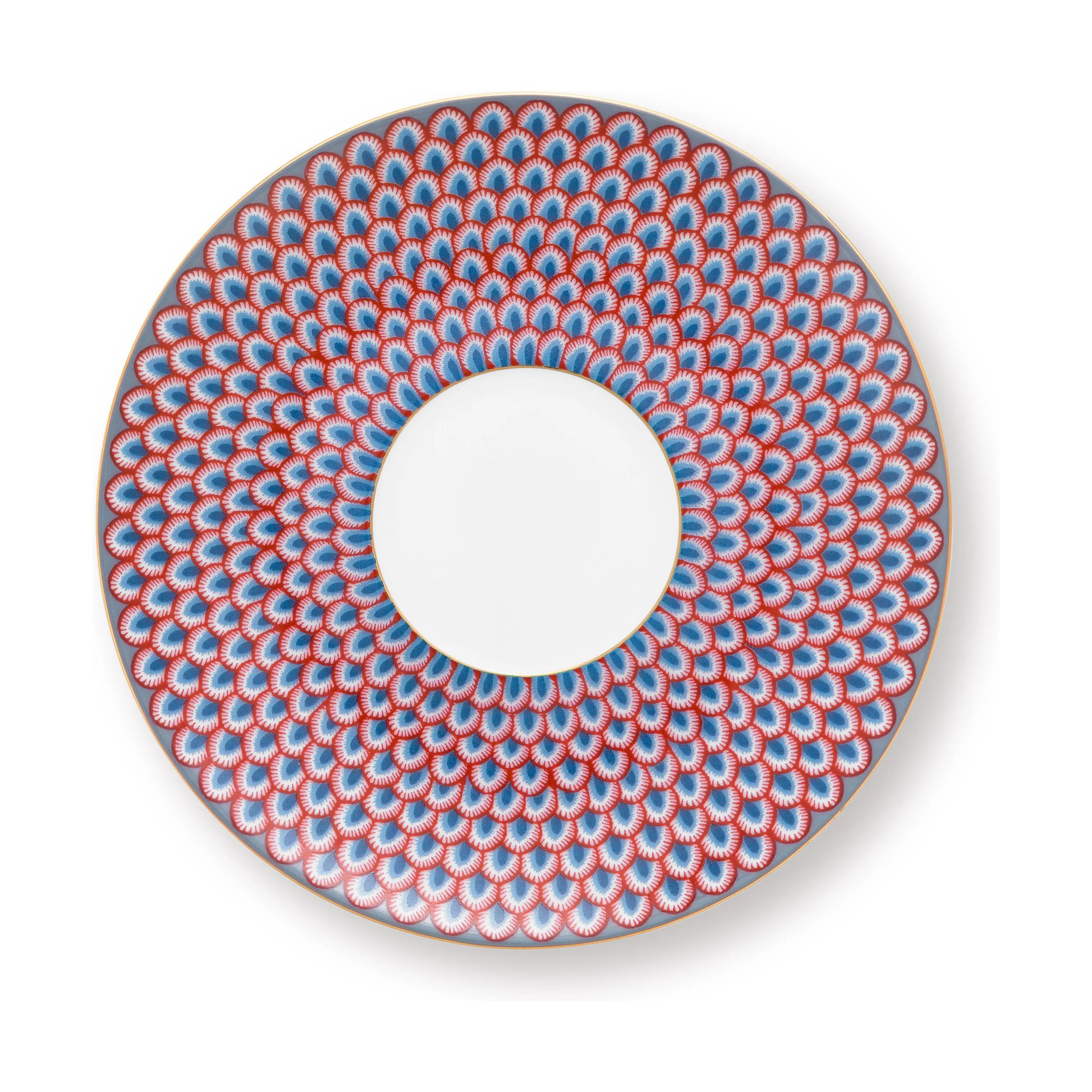 PIP Studio Krus og kopper med hank Flower Festival Kop m. underkop i Blue, 6