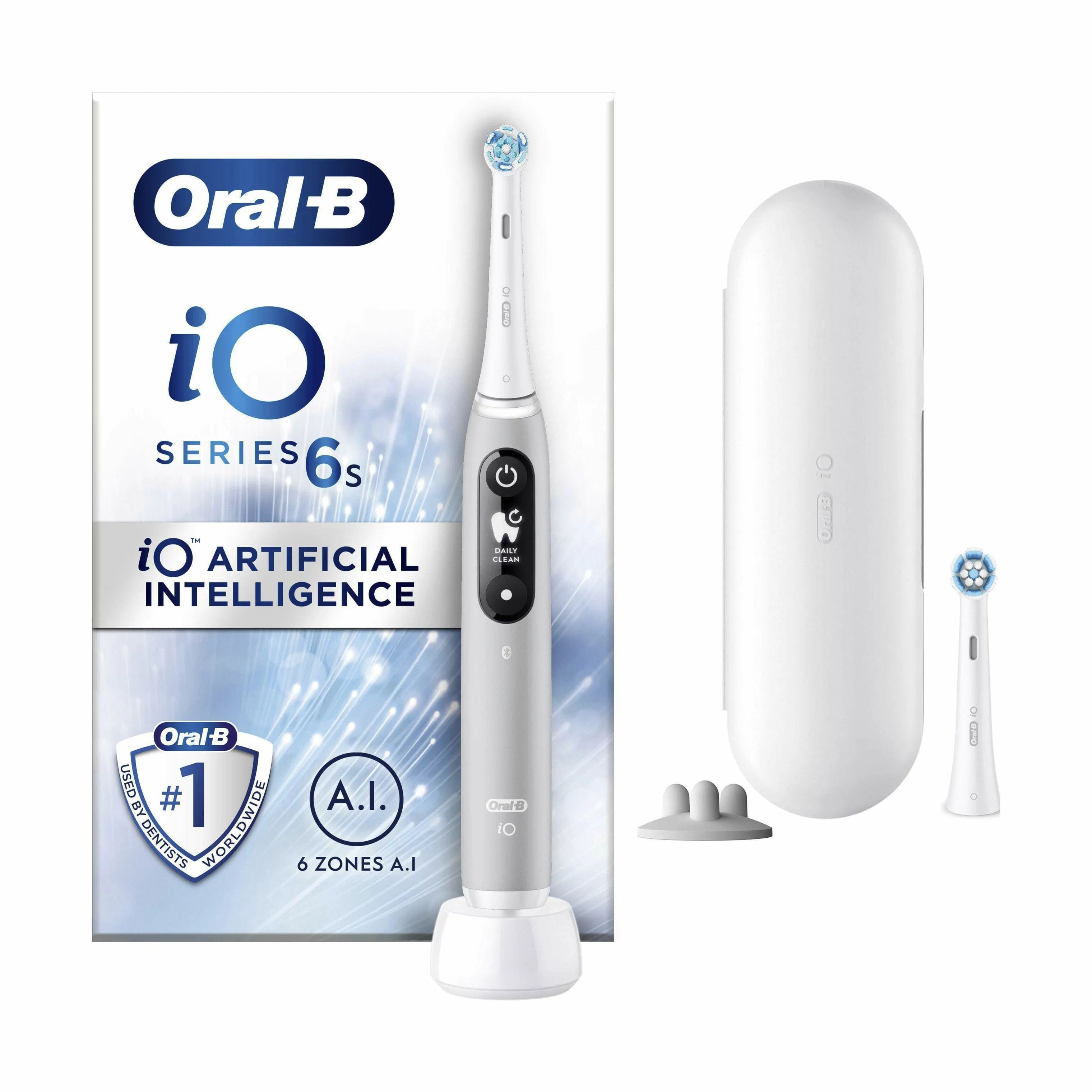 Oral-B Eltandbørster iO 6S Elektrisk Tandbørste i Grå, 1