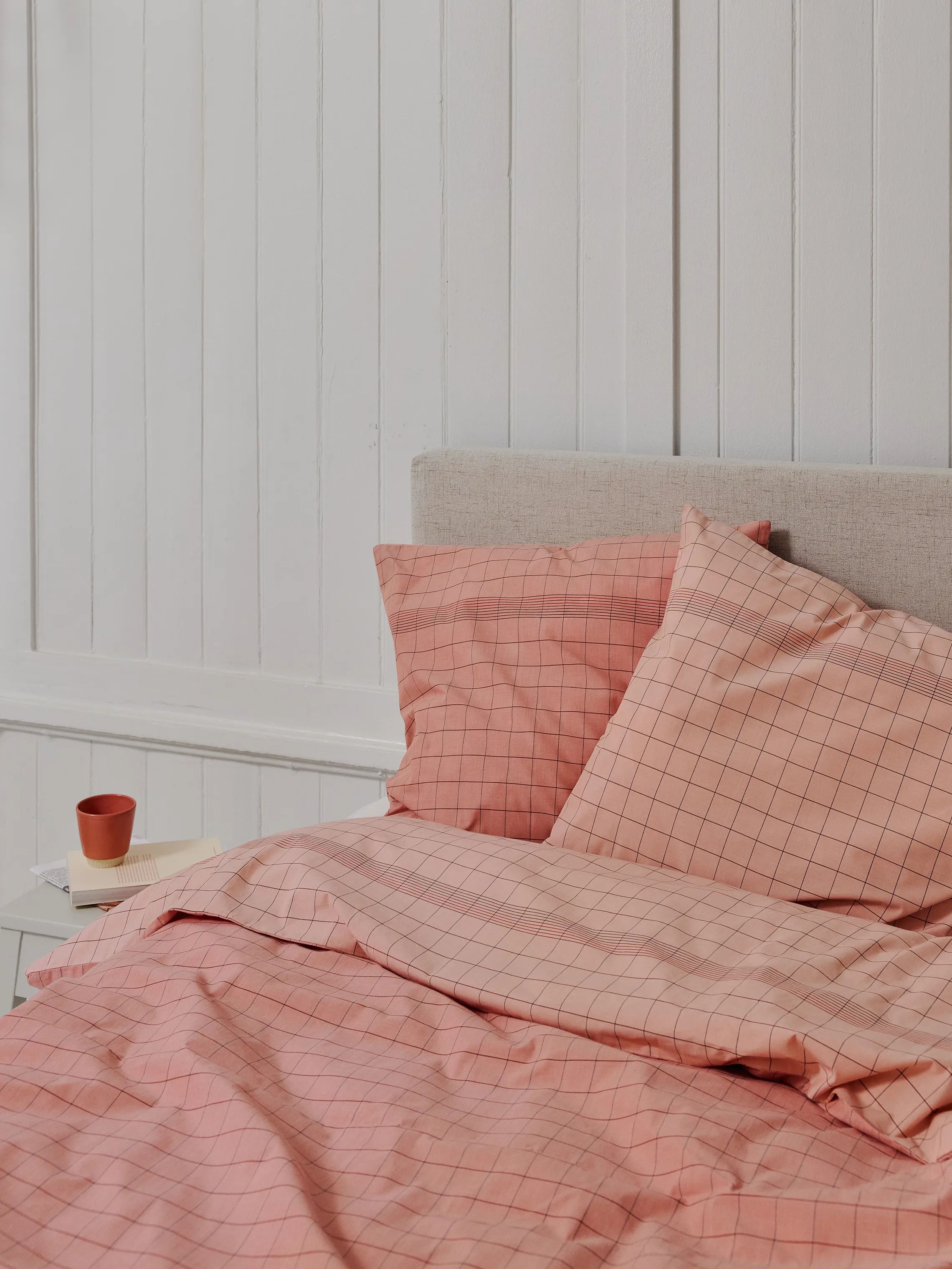 Stelton Sengetøj Vibeke Klint Sengetøj i red, B140 x L200 cm, 3