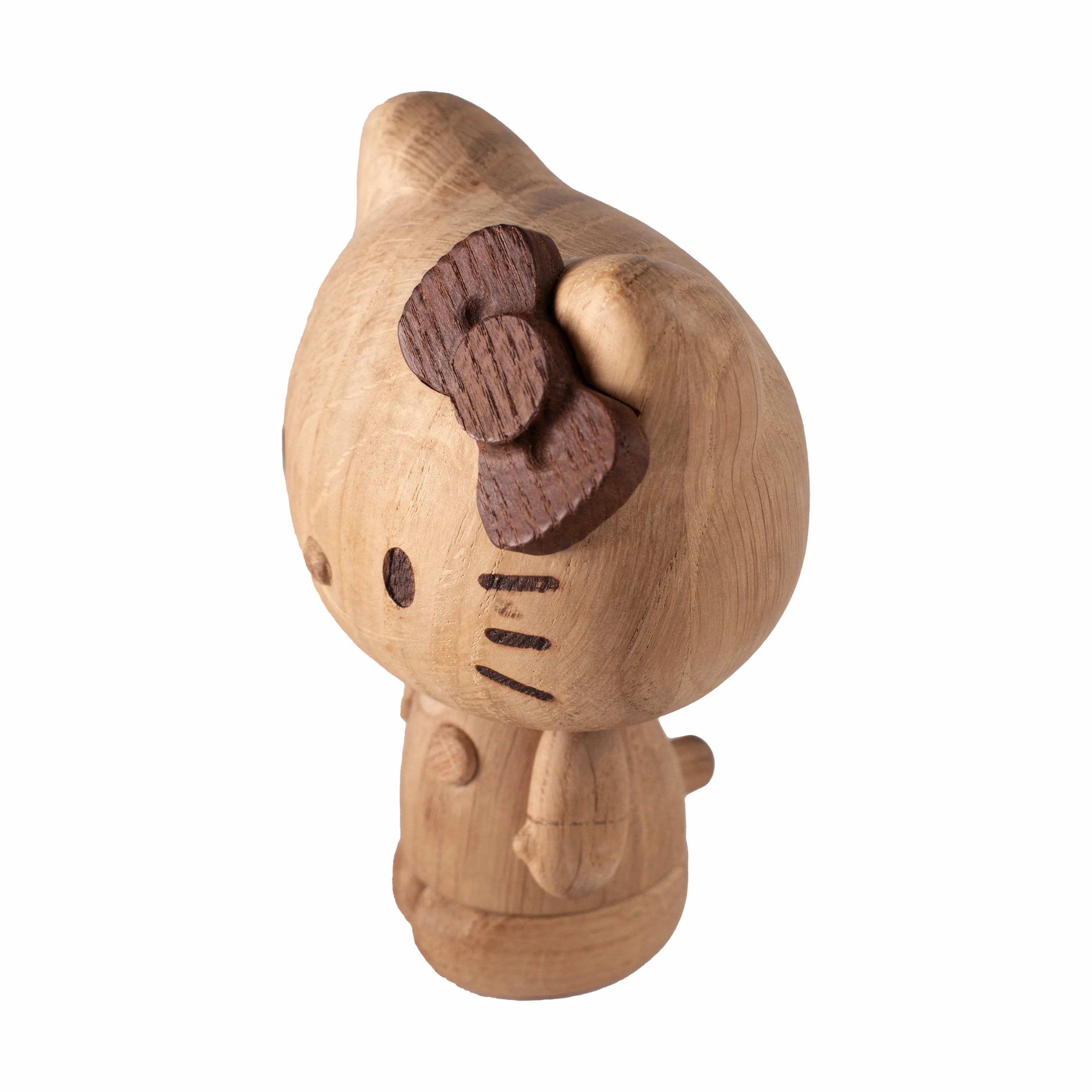 BOYHOOD Dyrefigurer Hello Kitty træfigur i Natur, 14 cm, 3