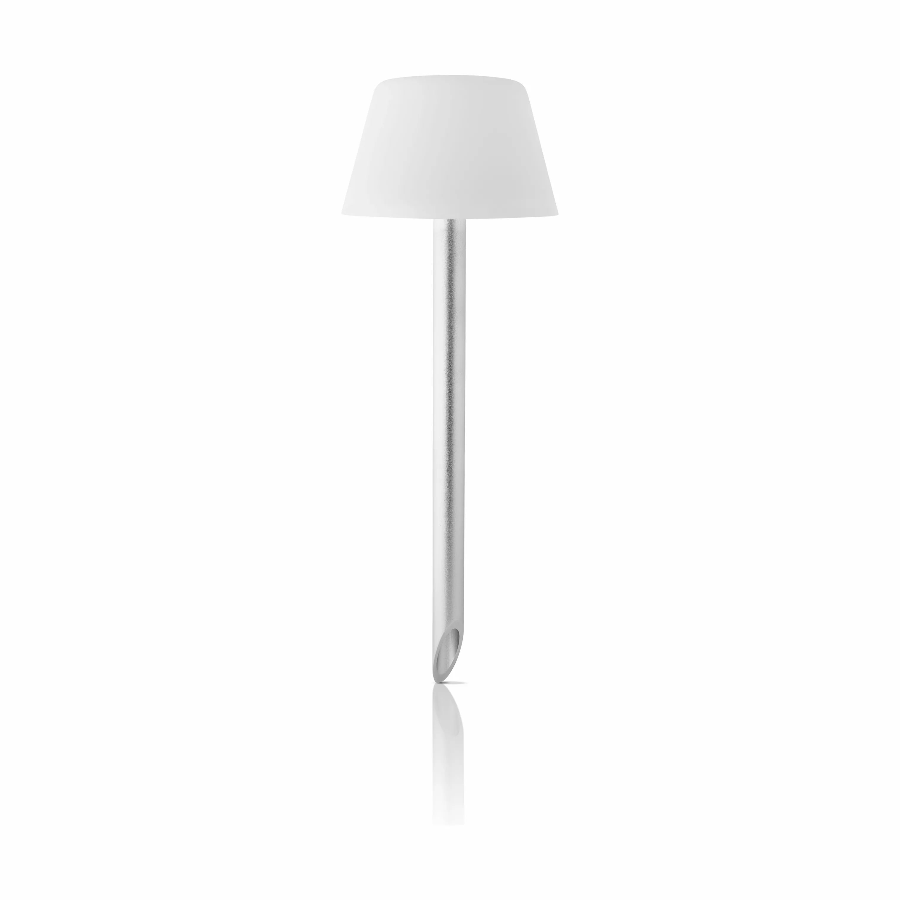 Eva Solo Bedlamper SunLight Havespyd i Hvid/stål, 37 cm, 4