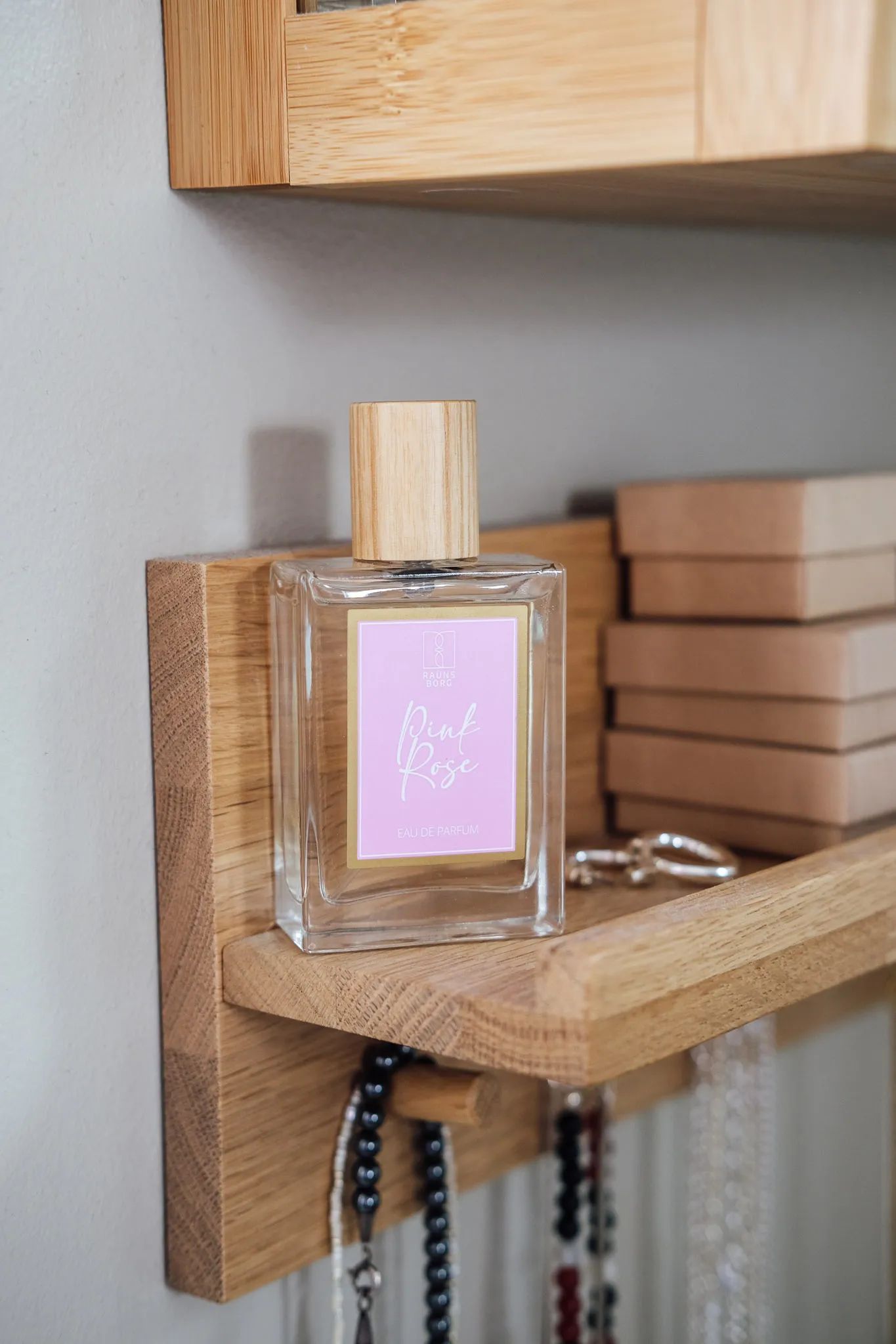 Raunsborg Gaveæsker Parfume - Pink Rose EDP i Hvid, 5