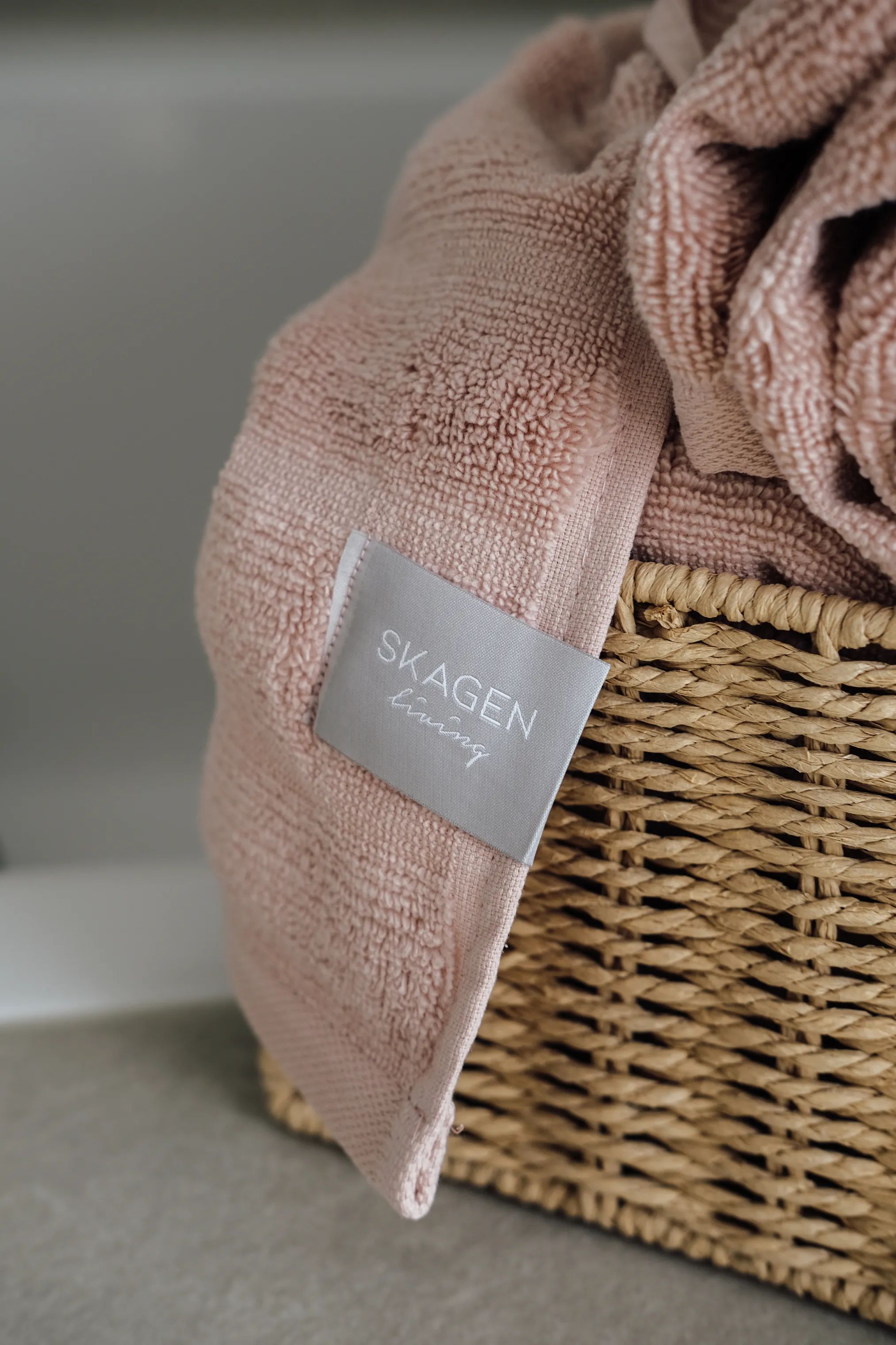 SKAGEN living Håndklæder Håndklæde i Rosa, B50 x L100 cm, 10