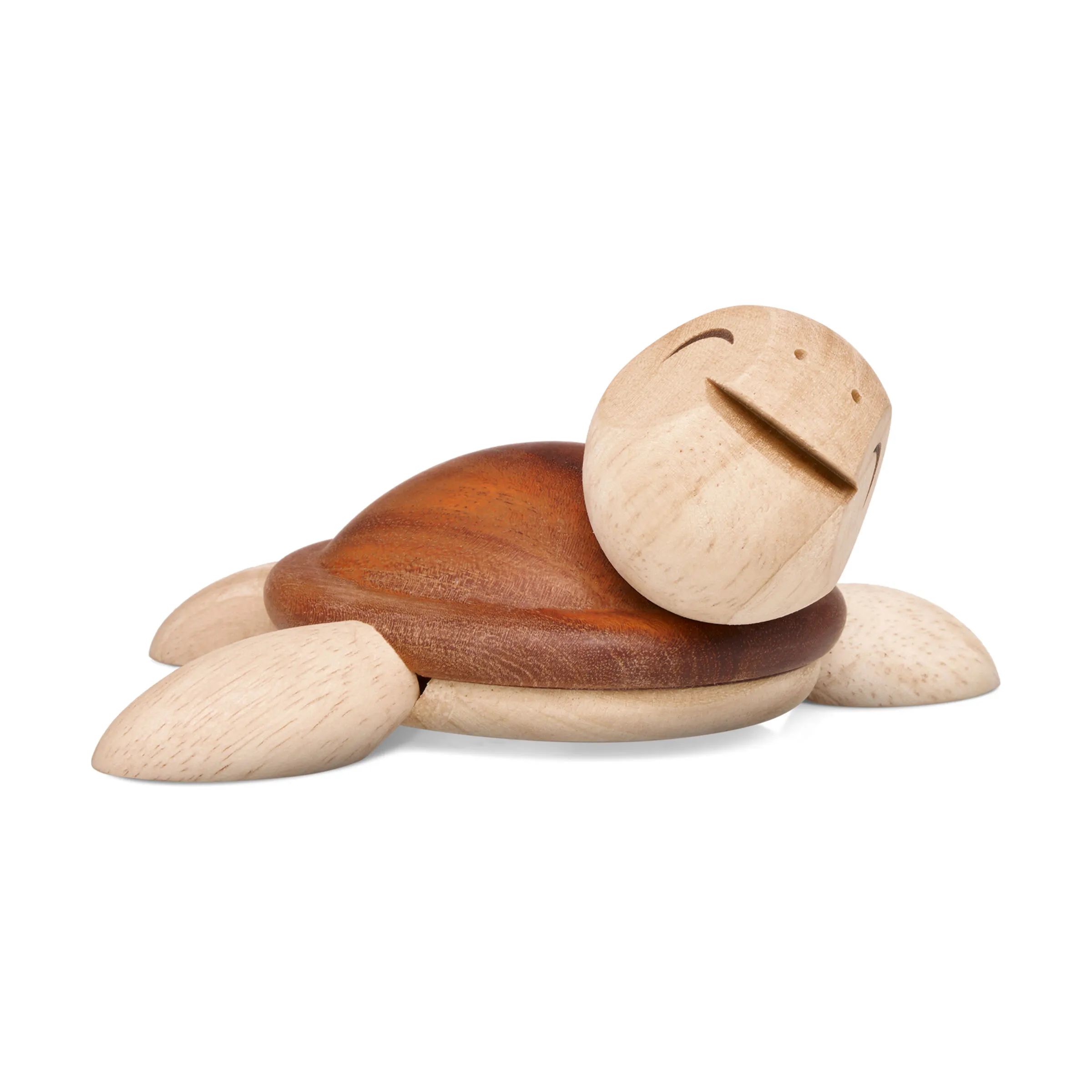 FableWood Dyrefigurer Under the Sea Skildpadde - Henry i 5 cm, 6