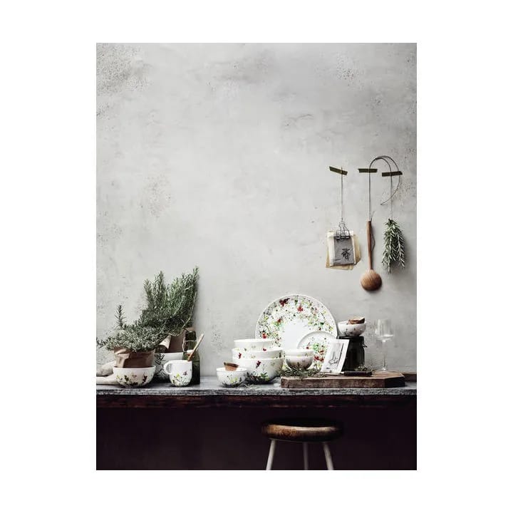 Rosenthal Serveringsskåle Brillance Fleurs Sauvages Skål i grøn / Multifarvet, 2