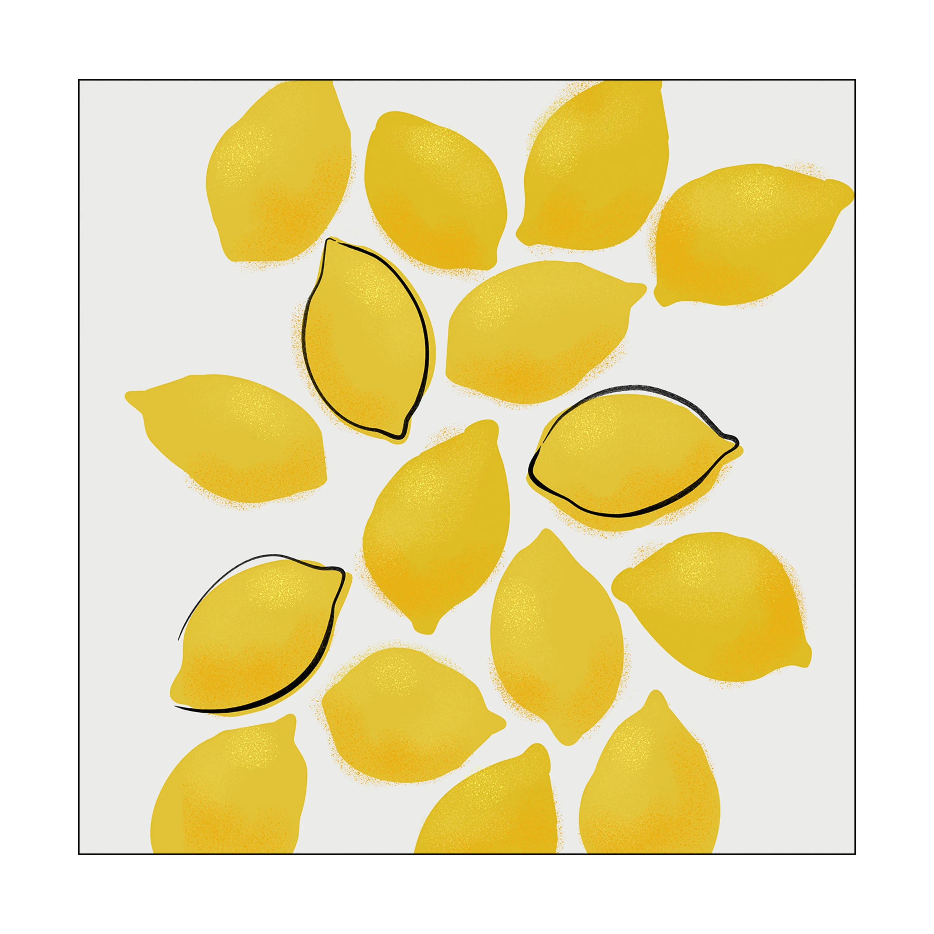 Poster&Frame Plakater Raissa Oltmanns Plakat - Lemon Bunch i B30 x L40 cm, 1