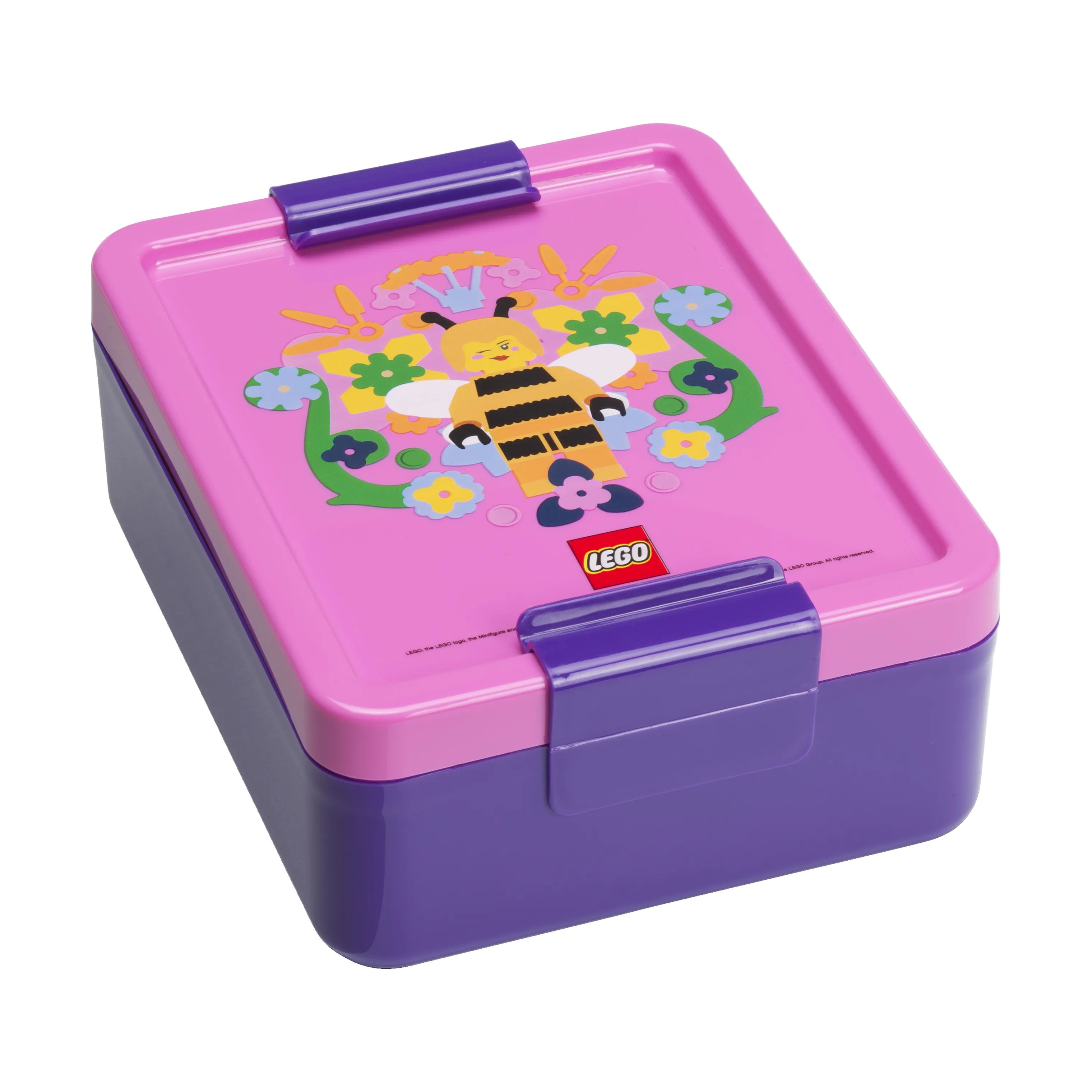 LEGO Madkasser Bee Madkasse i Lilla/lyserød, 1