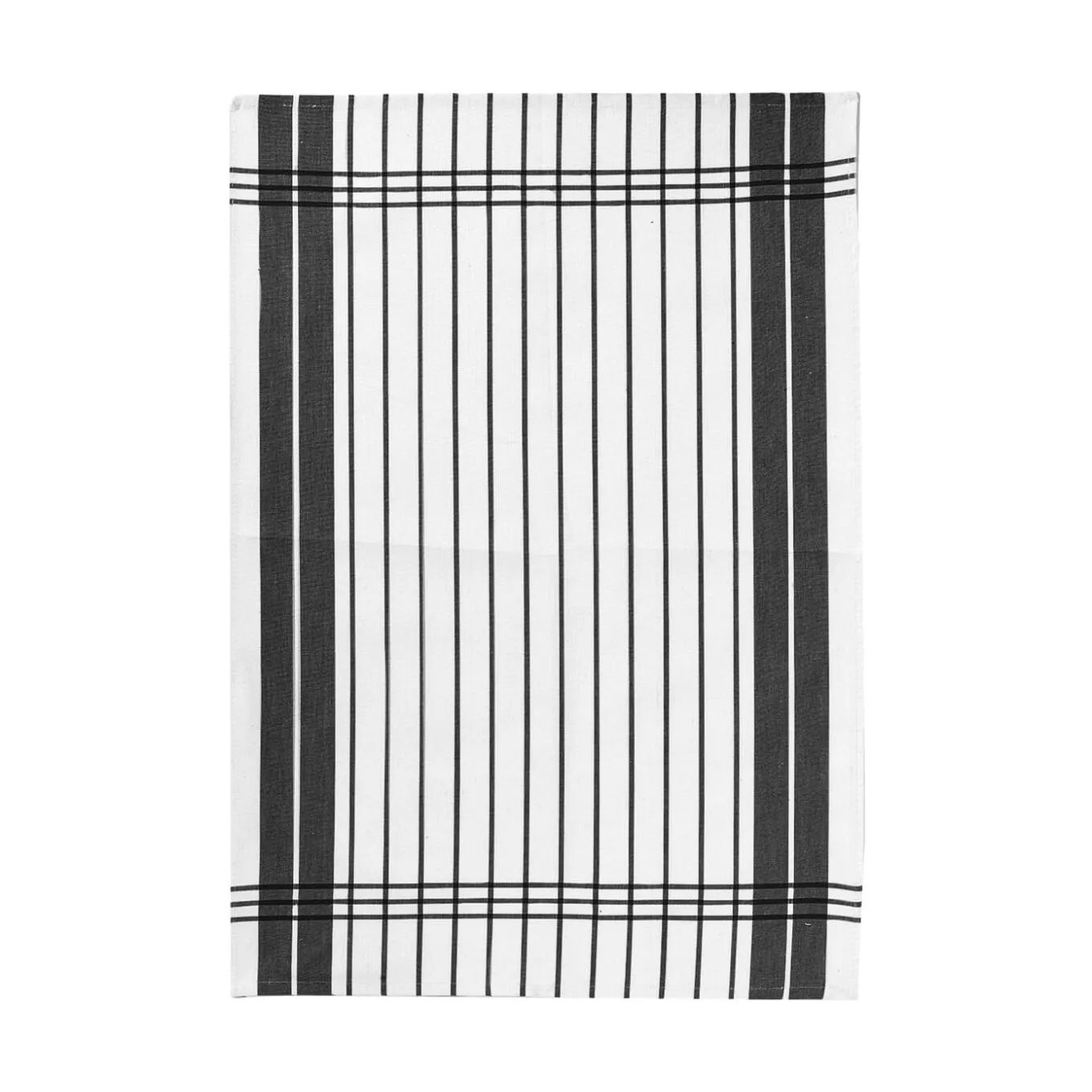 Winkler Viskestykker Petites Rayures Viskestykke i Sort, 1