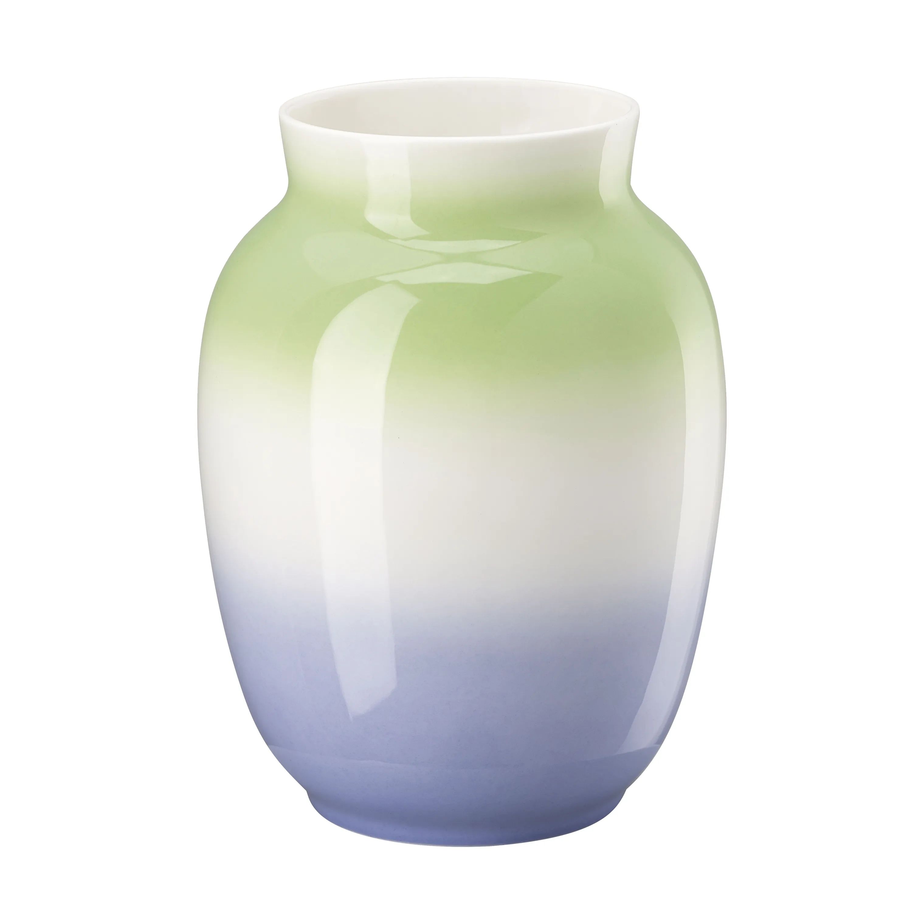 Rosenthal Vaser Balance Vase i Grøn/lilla, 1