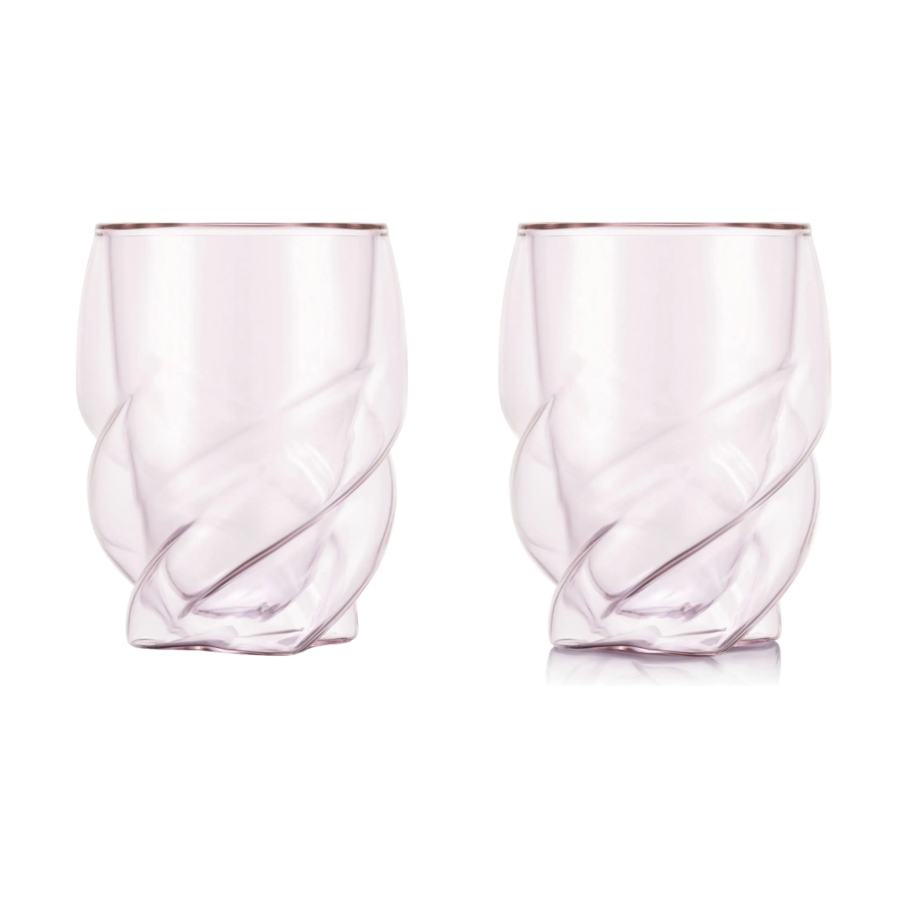 Bodum Vandglas Pavina Paris Vandglas - 2 stk. i Lyserød, 1