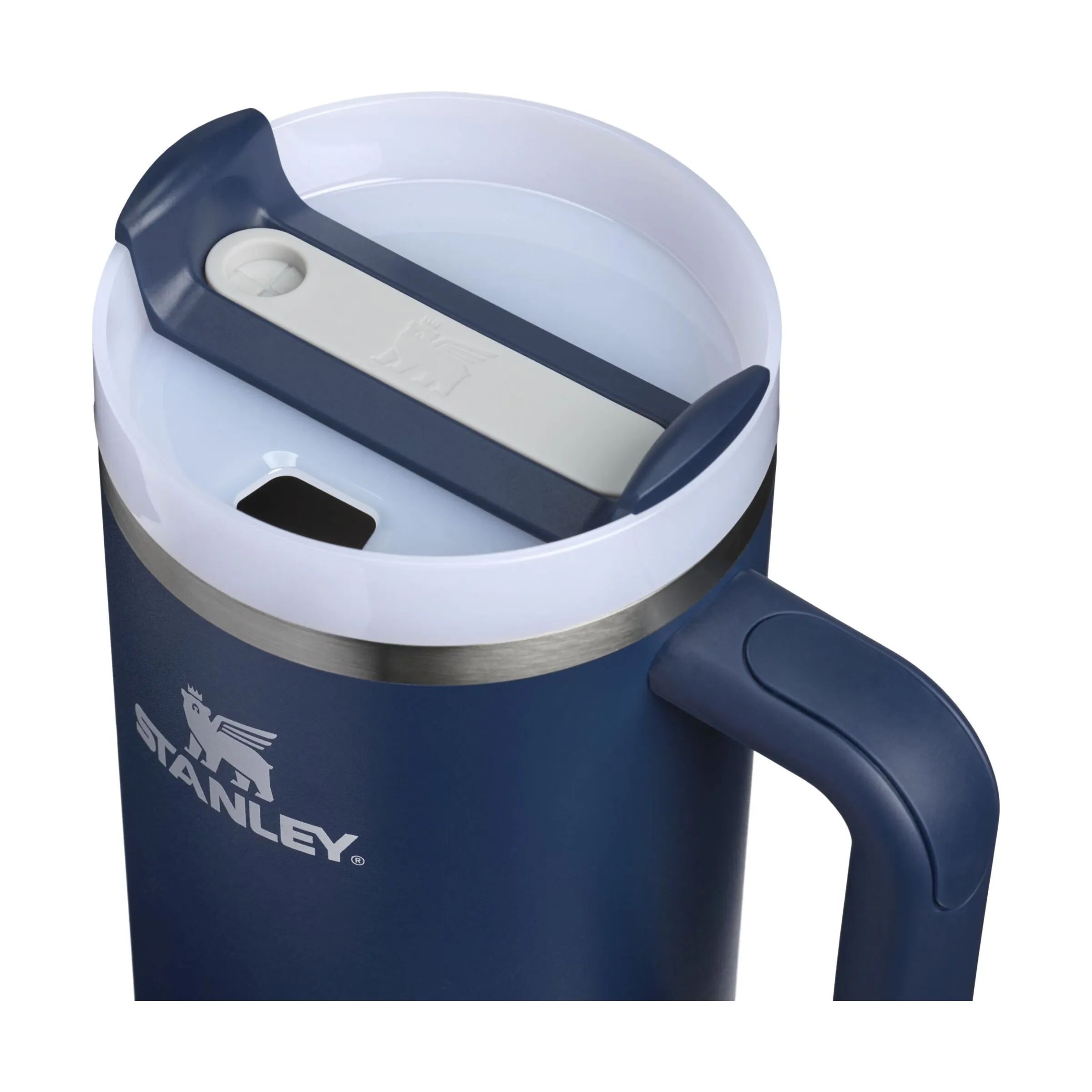 Stanley To go kopper The Quencher H2.0 Flowstate Tumbler i Dark Navy, 1.18 L, 3