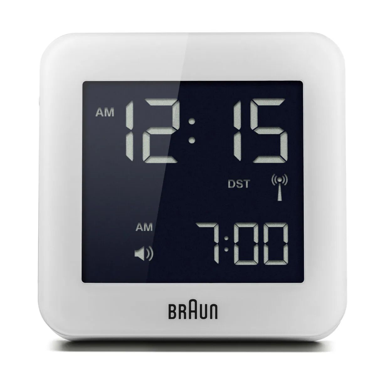 Braun Vækkeure Vækkeur BC09 i hvid, 5