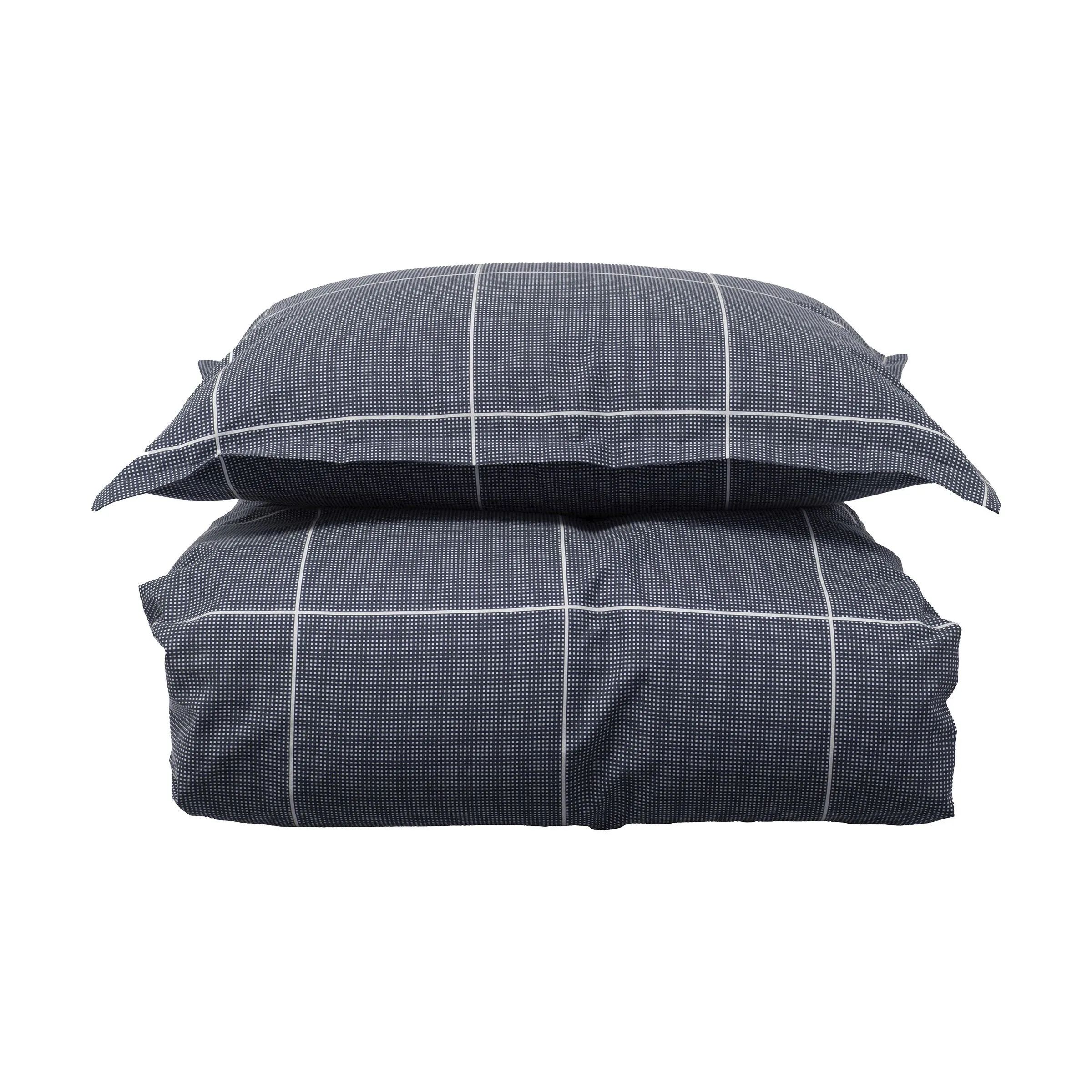 Borås Cotton Sengetøj Billie Sengetøj i Blå, B140 x L220 cm, 1