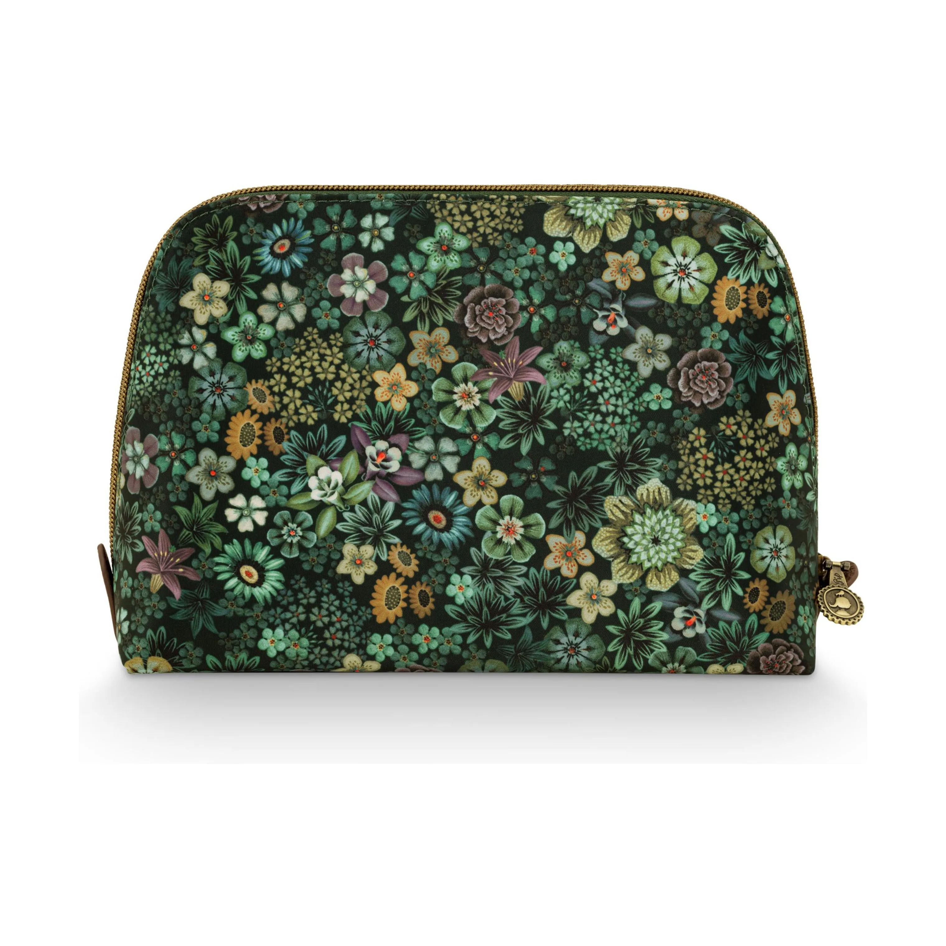 PIP Studio Toilettasker Coby Kosmetiktaske - Medium i Dark Green, 3