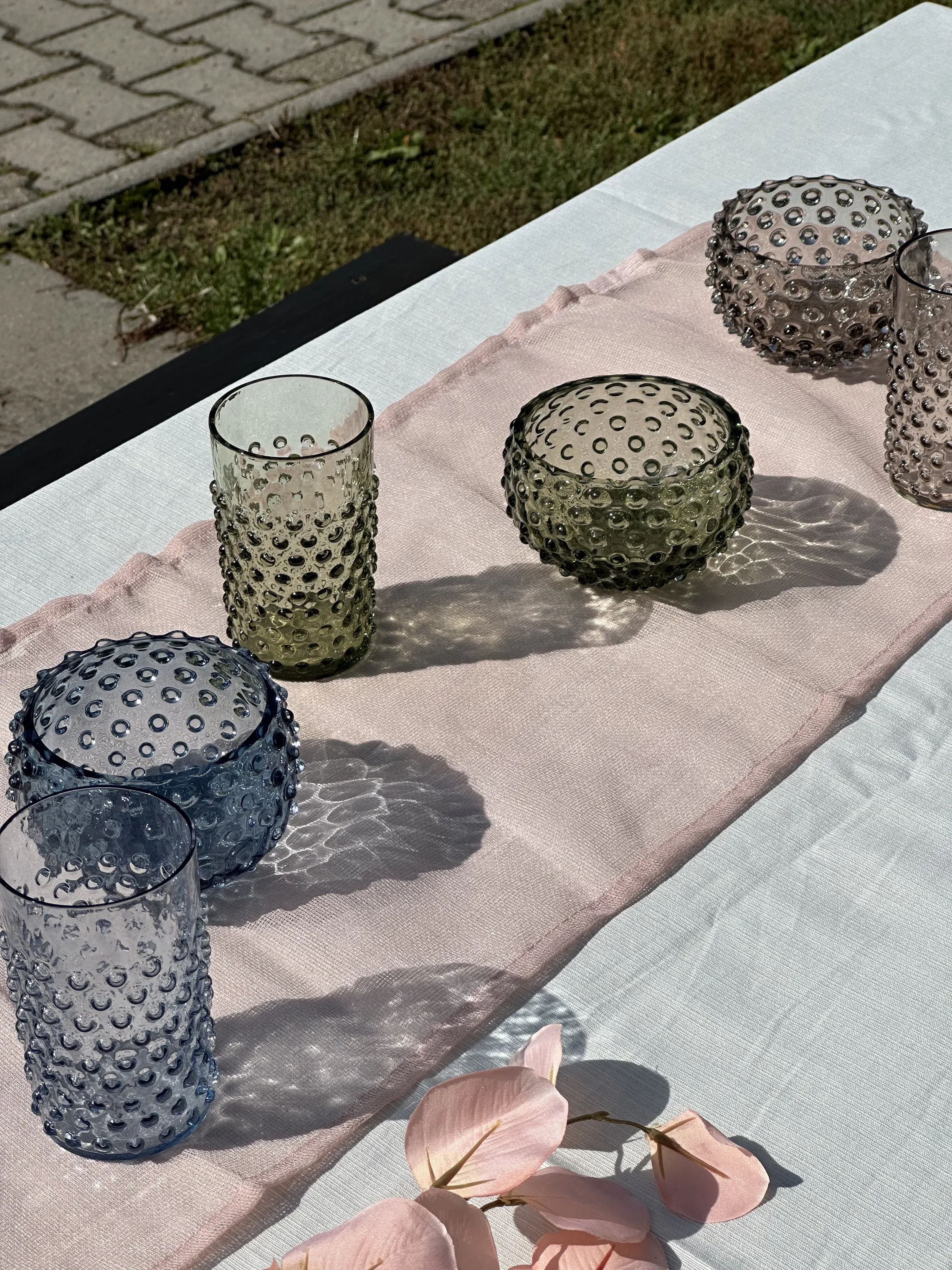 Anna von Lipa Skåle Hobnail Tapasskål i Blue smoke, 4