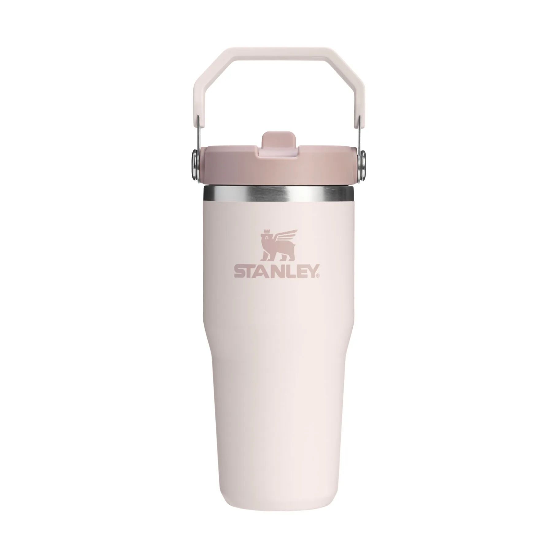 Stanley To go kopper IceFlow Flip Straw Tumbler i Rose Quartz, 41 cl, 1