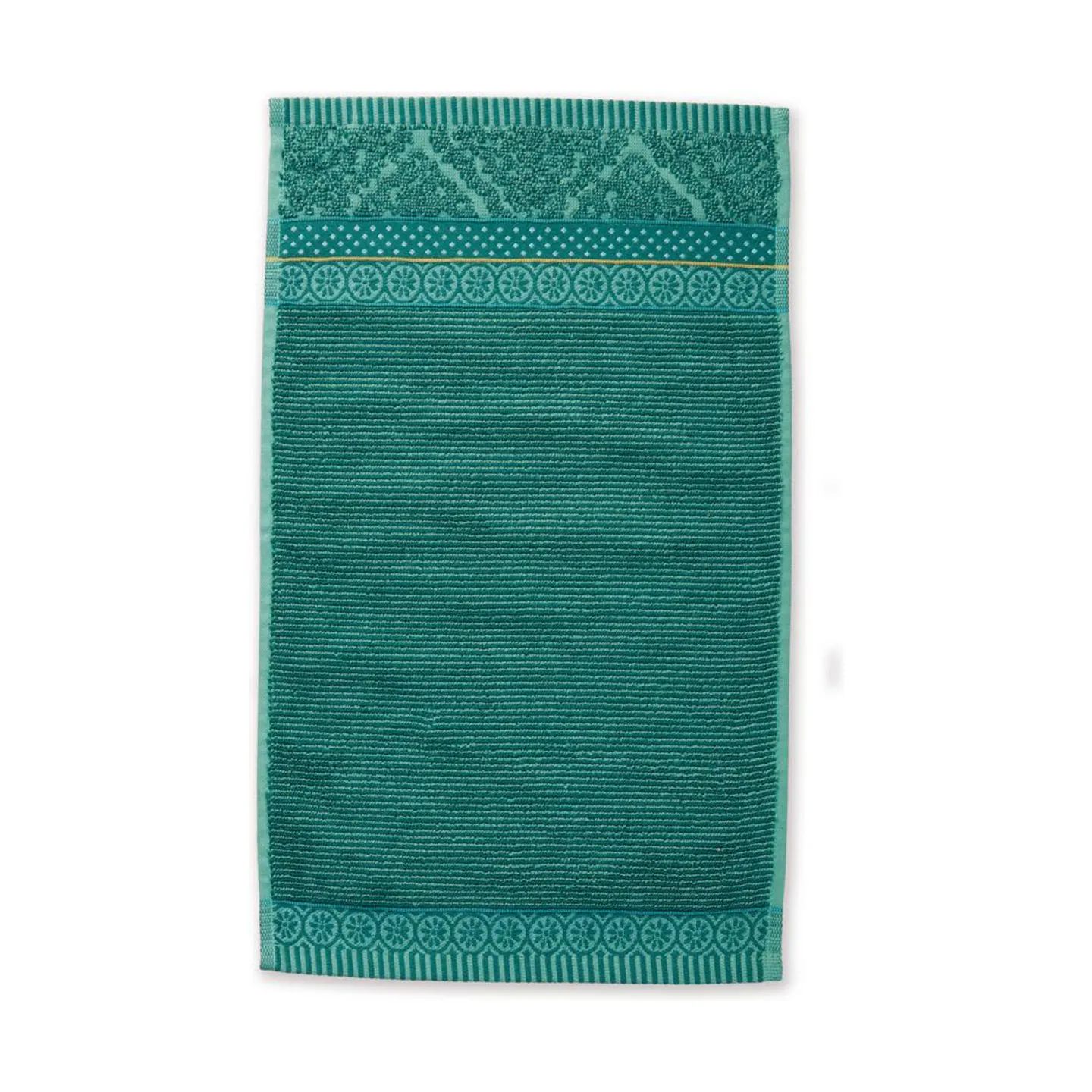 PIP Studio Håndklæder Soft Zellige Håndklæde i Green, B30 x L50 cm, 4