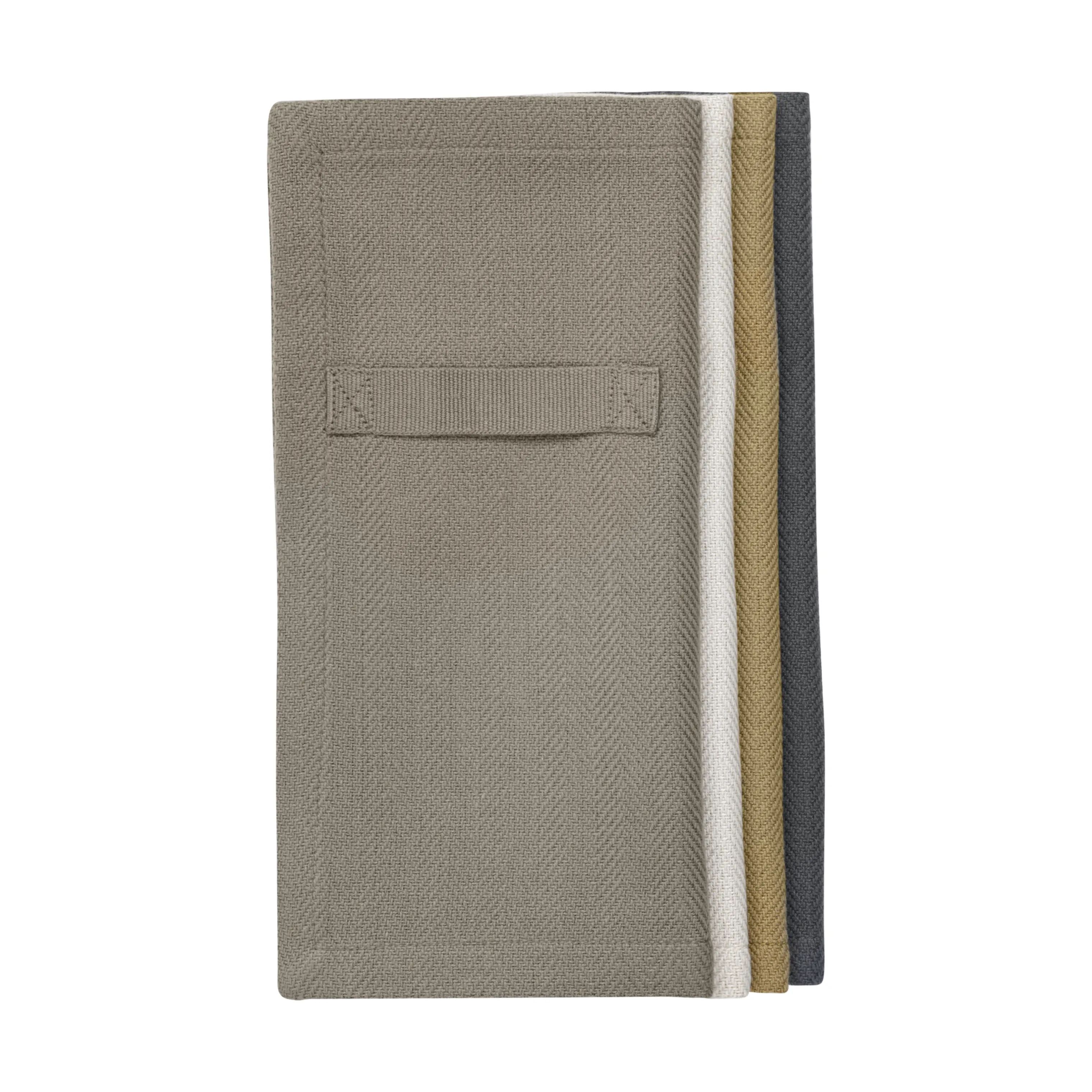 The Organic Company Stofservietter Stofserviet - 4 stk. i Brun, 1