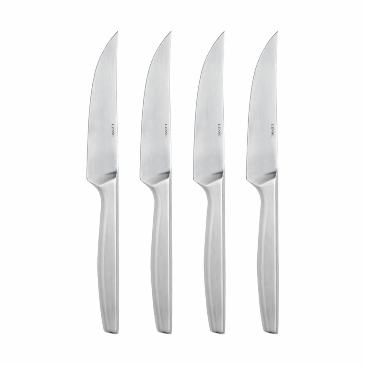 Gense Steakknive Norm Steakkniv - 4 stk. i Stål, B20 x L28 cm, 1