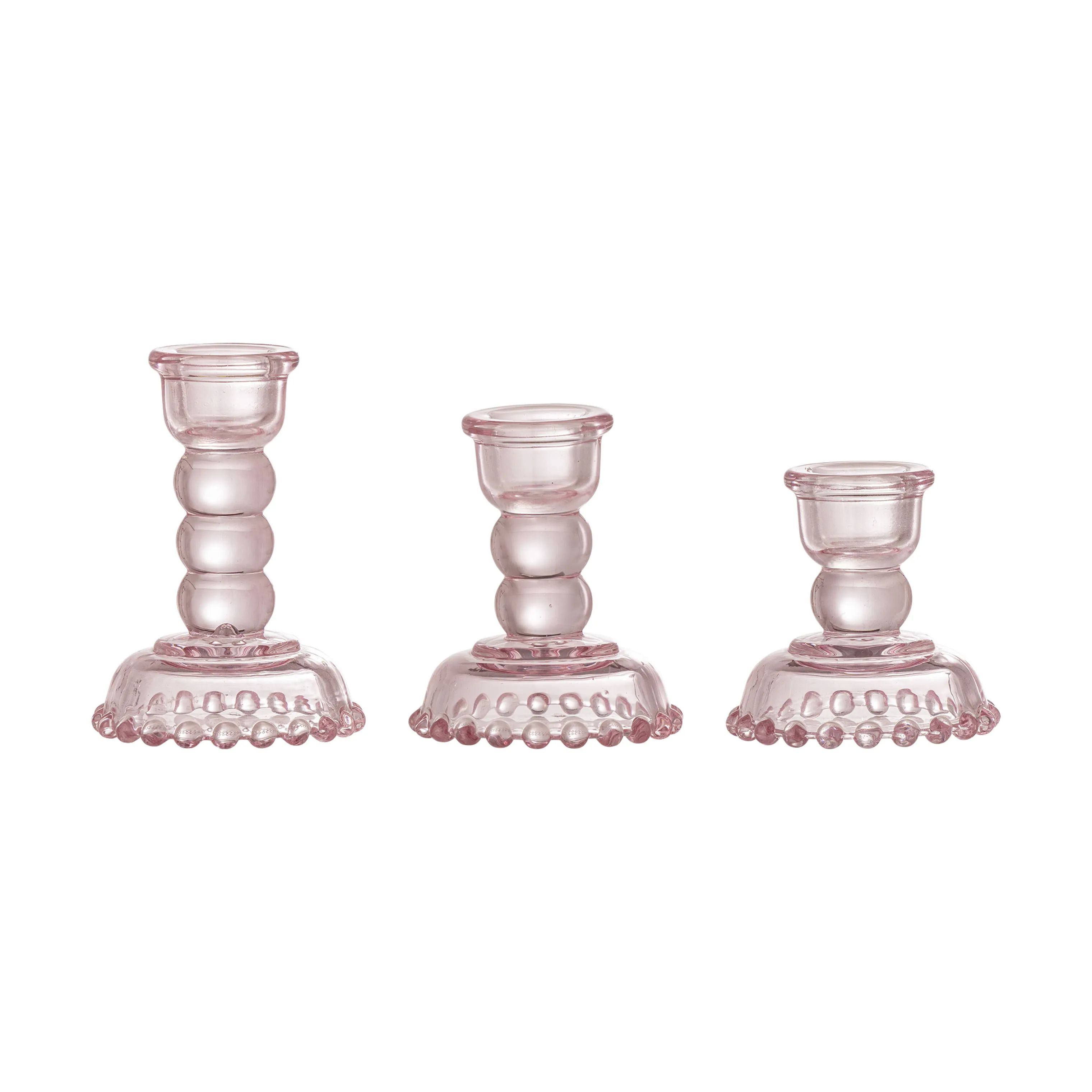Bloomingville Kronelysestage Delphia Kronelysestage - 3 stk. i Rose, 1