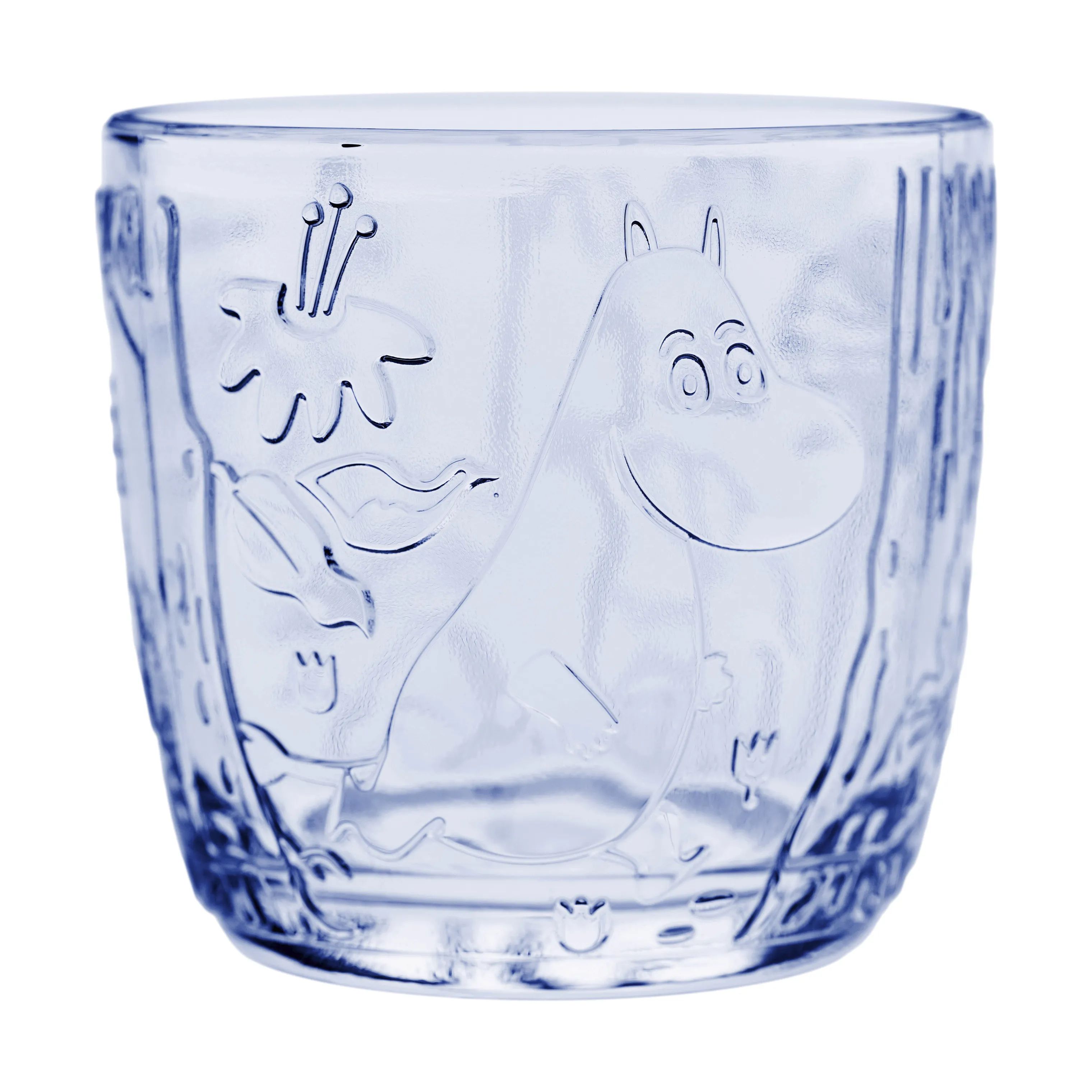 Moomin Arabia Vandglas Moomin Iittala Moomin x Iittala Vandglas - Hattifnatterne - 2 stk. i Aqua, 3