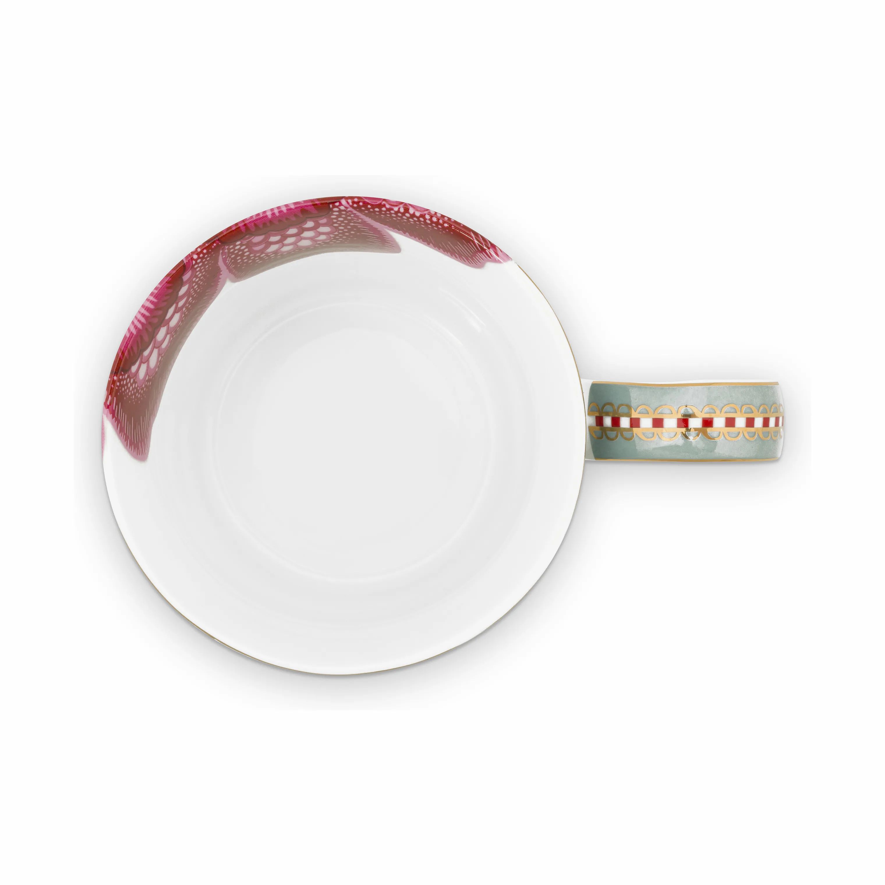 PIP Studio Krus og kopper med hank Early Bird Floral Fantasy Alfabet Krus - Q i Q, 4