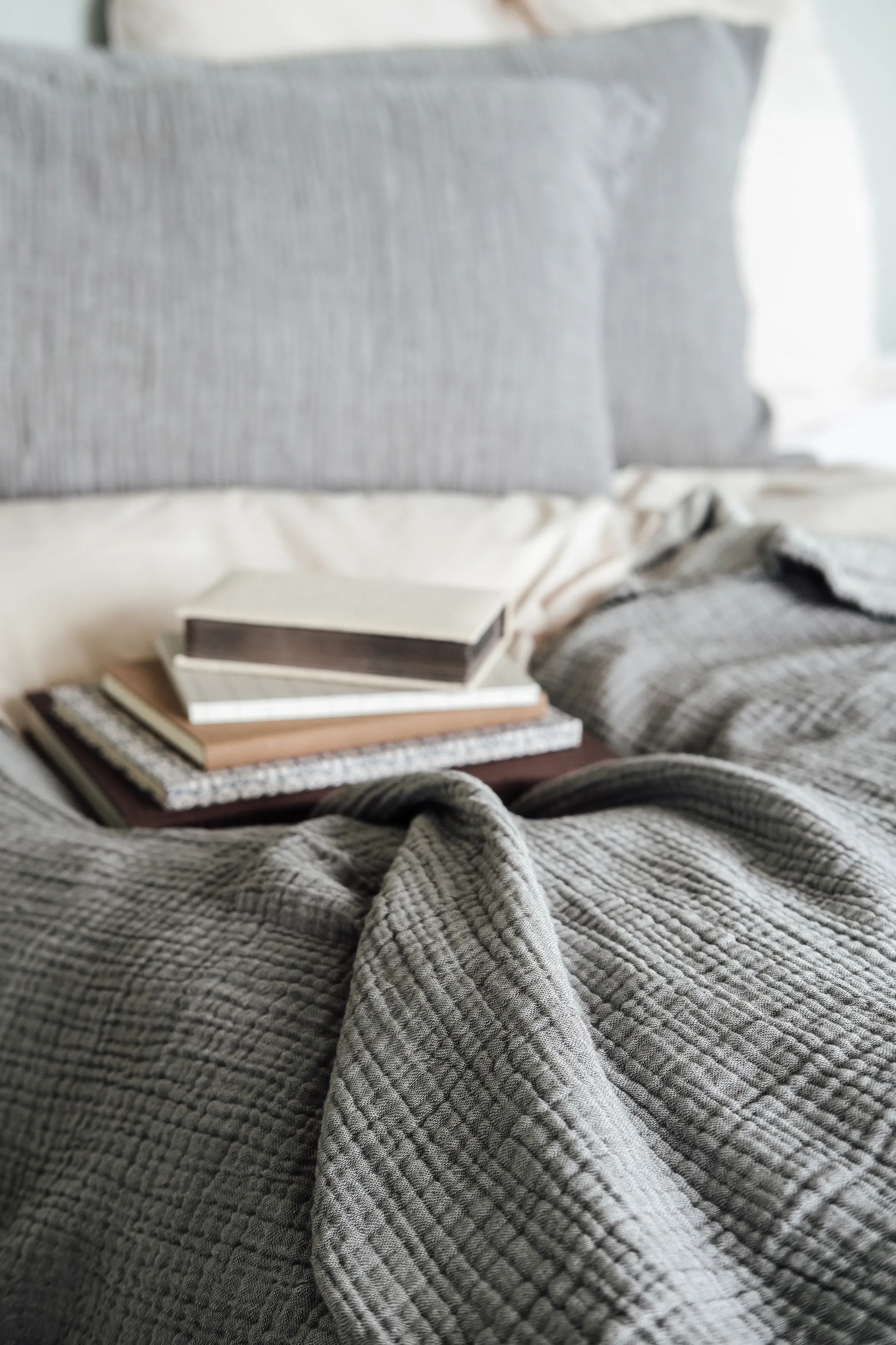 SKAGEN living Sengetæpper Sengetæppe i Grå, 6