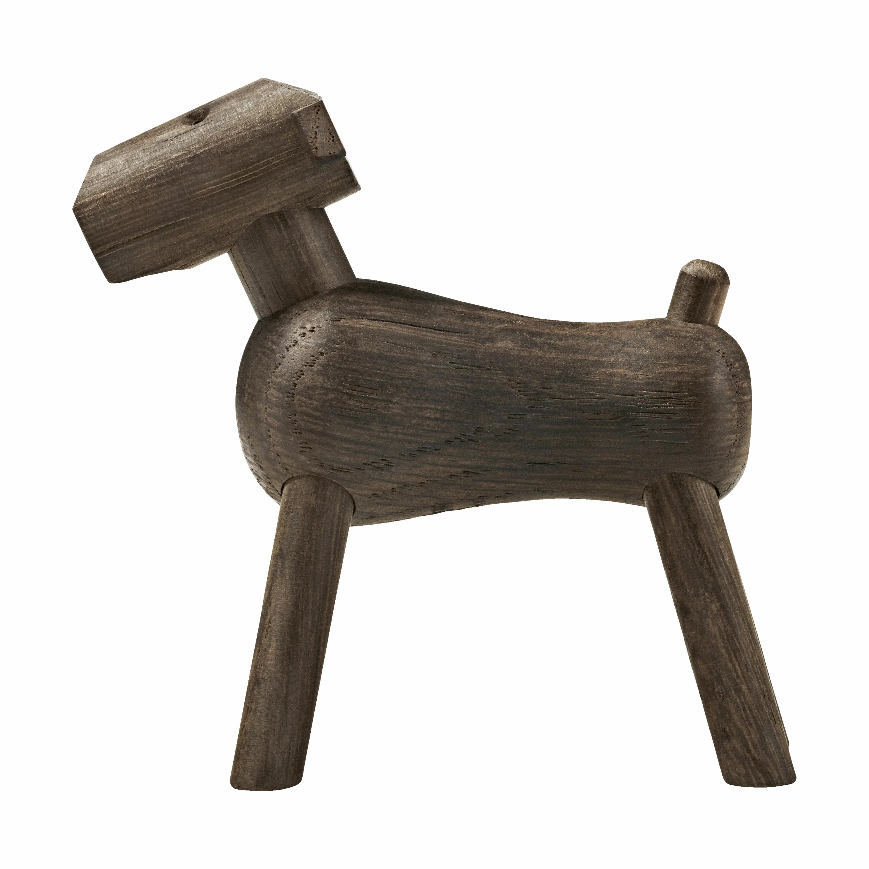 Kay Bojesen Dyrefigurer Hund Tim i Brun, 1