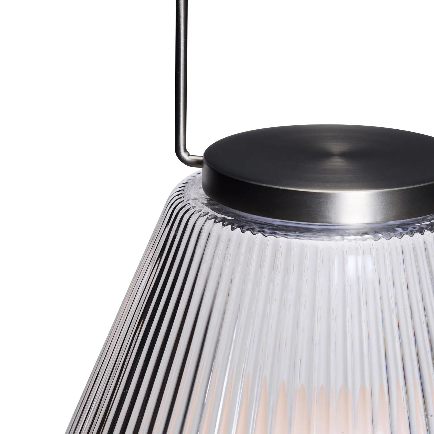Hübsch Bordlamper Tou Transportabel Bordlampe i Nikkel, 2