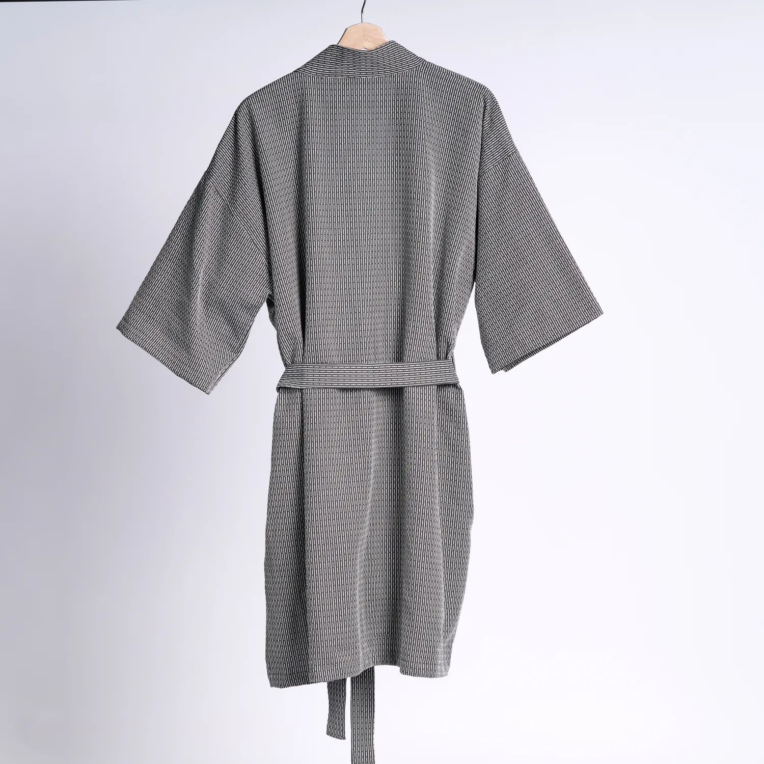 The Organic Company Morgenkåber Wellness Badekåbe i 111 Evening grey, S/M, 2
