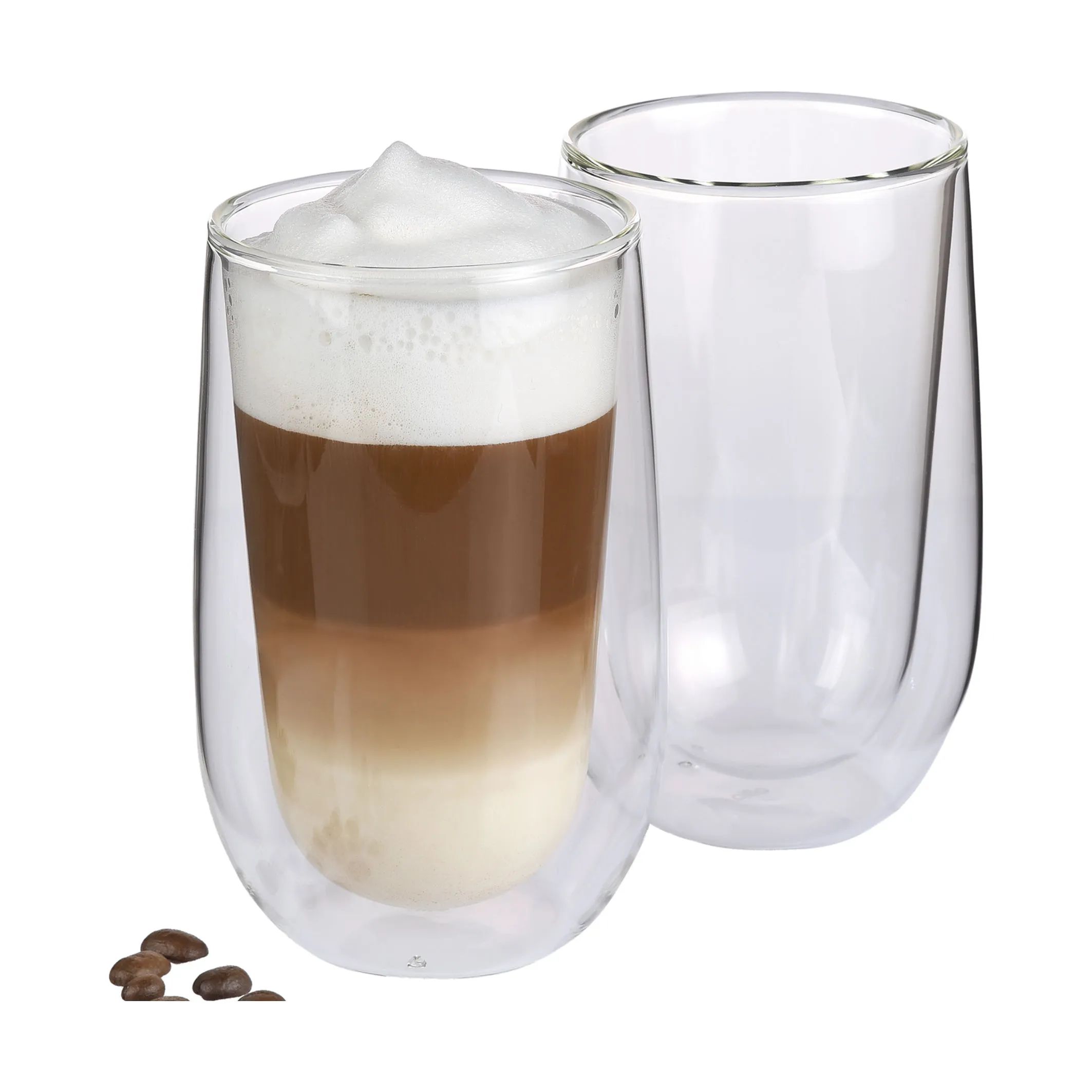 Cilio Termoglas Verona Latte Macchiato-glas - 2 stk. i Klar, 1