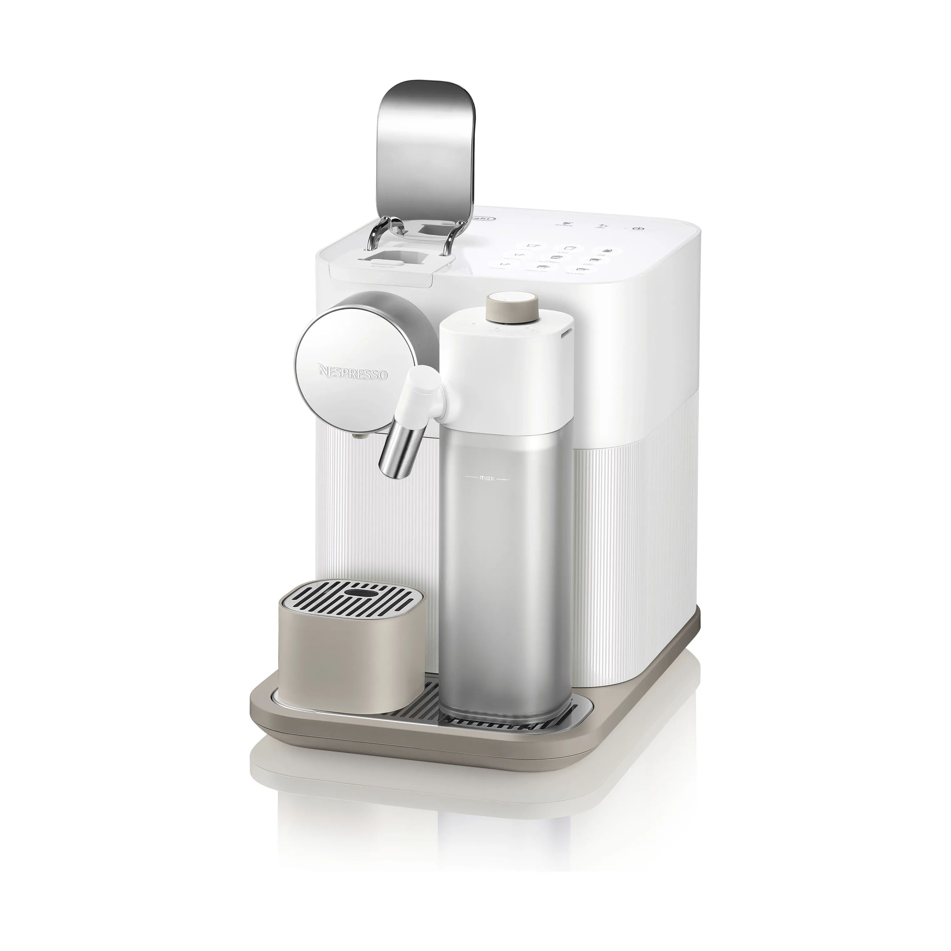 Nespresso kapselmaskiner Gran Lattissima Kapsel Kaffemaskine i Hvid, 7