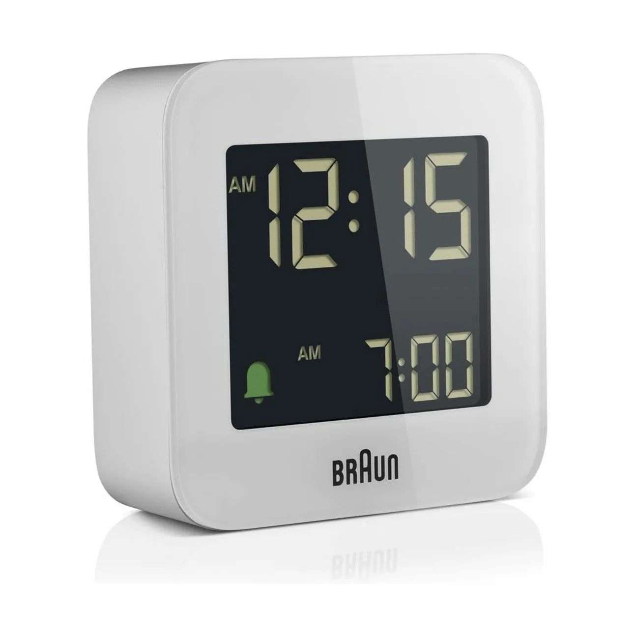 Braun Vækkeure Vækkeur BC08 i hvid, 1