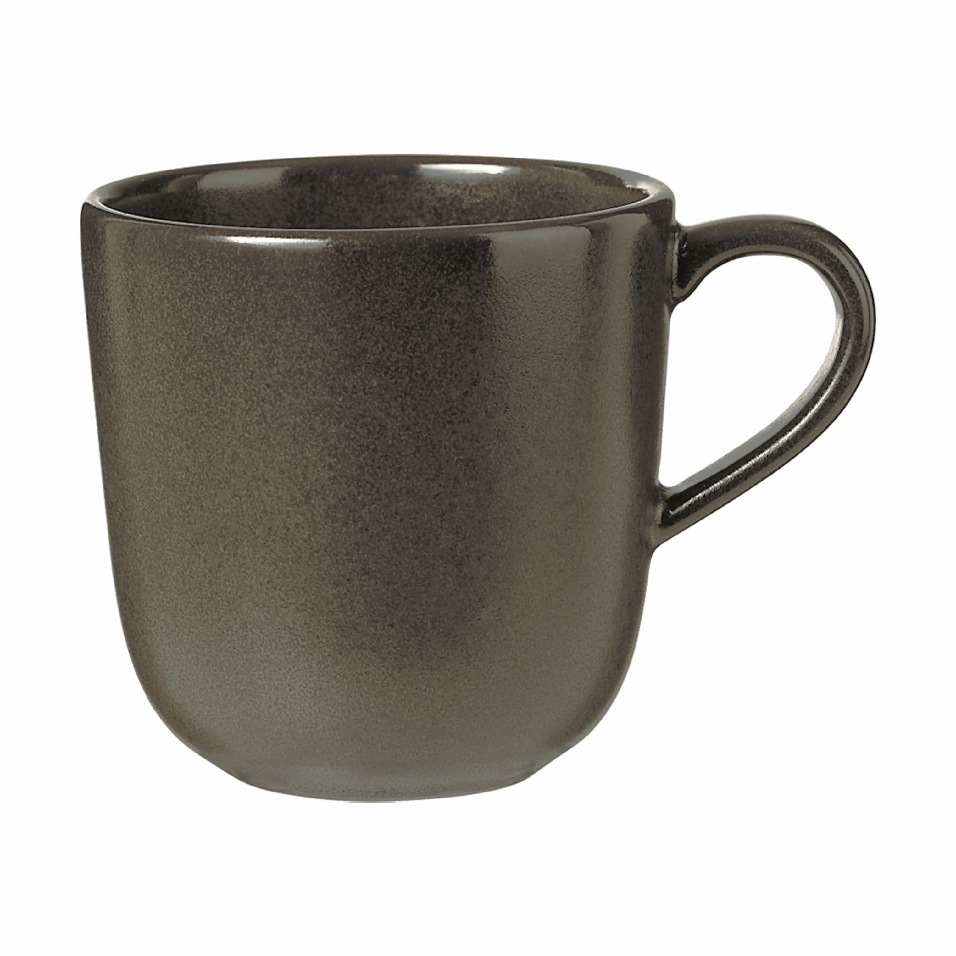 RAW by Aida Krus og kopper med hank Kaffekop i Metallic Brown, 1