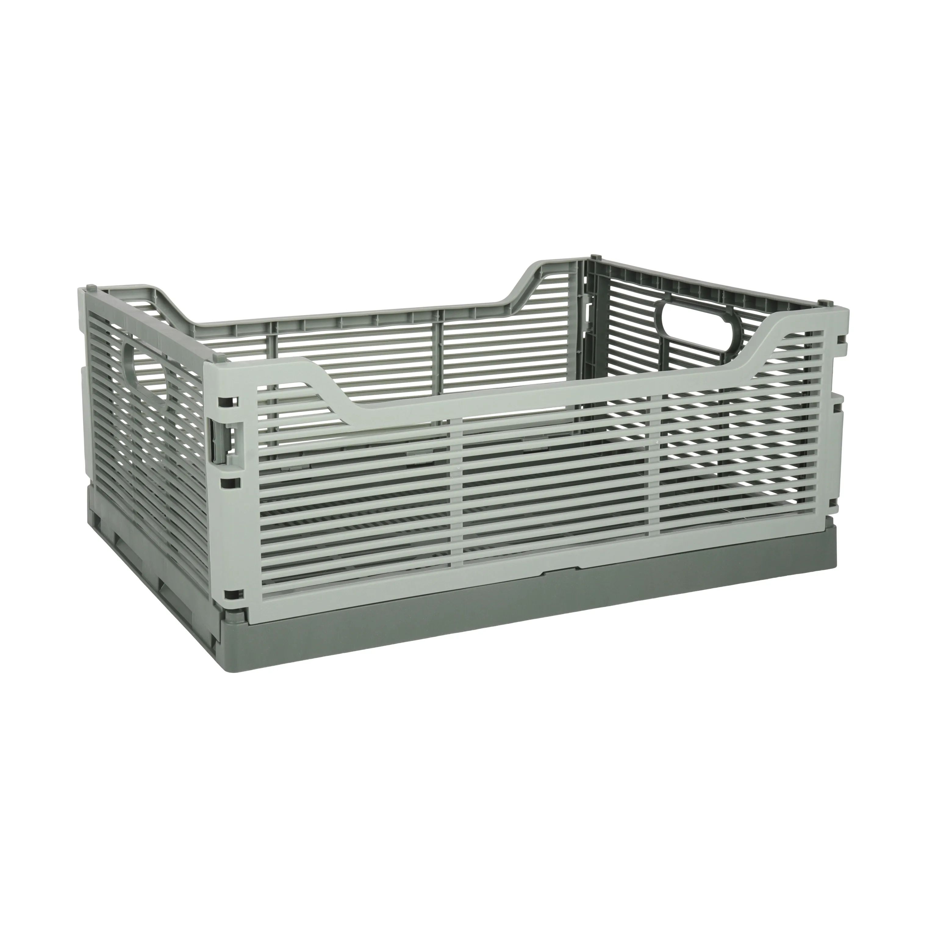 CASA Living Kasser Foldekasse i Grøn, B30 x L40 cm, 1