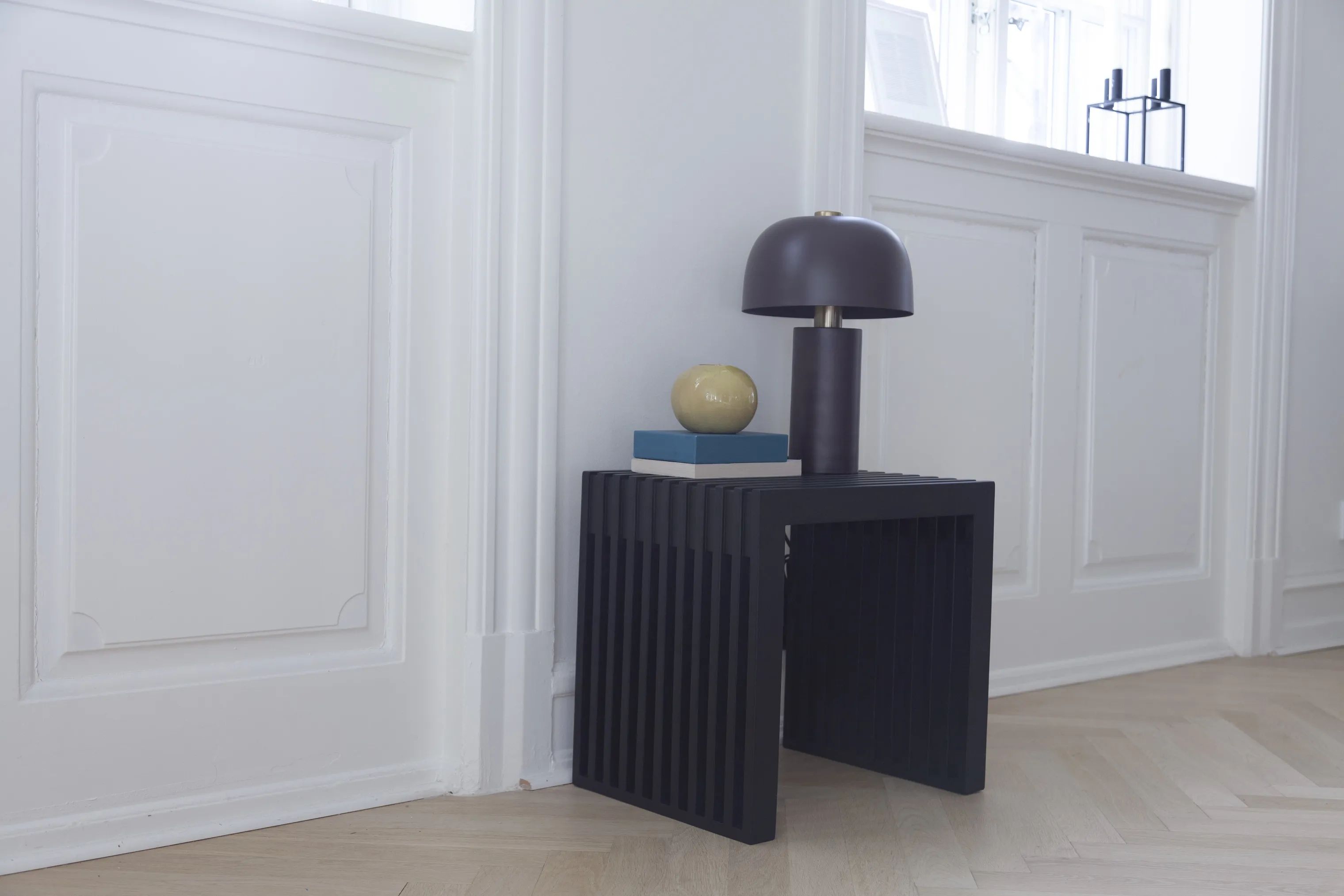 cinas Skamler Rib Skammel i Sort, 2