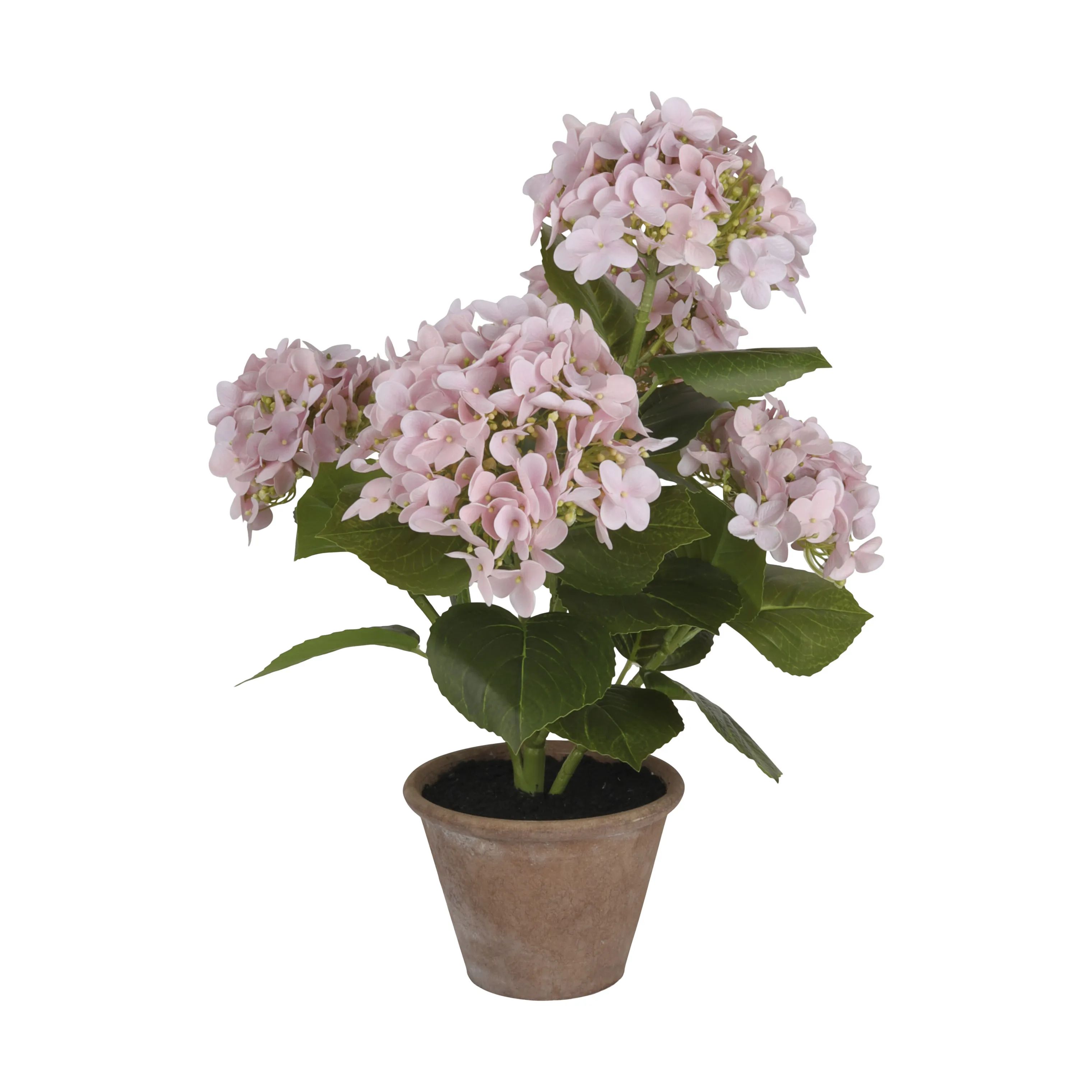CASA Living Kunstige planter Kunstig Hortensia i Rosa, 55 cm, 1