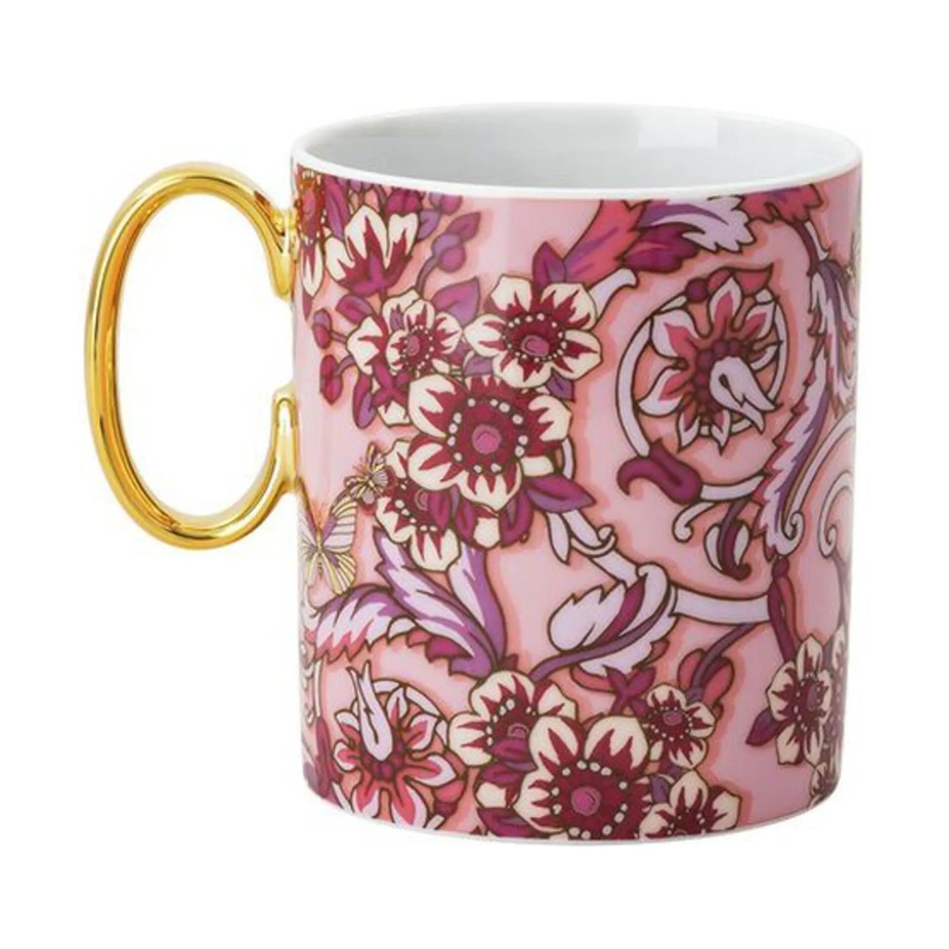 Versace Krus og kopper med hank Le Jardin Krus i Pink, 1