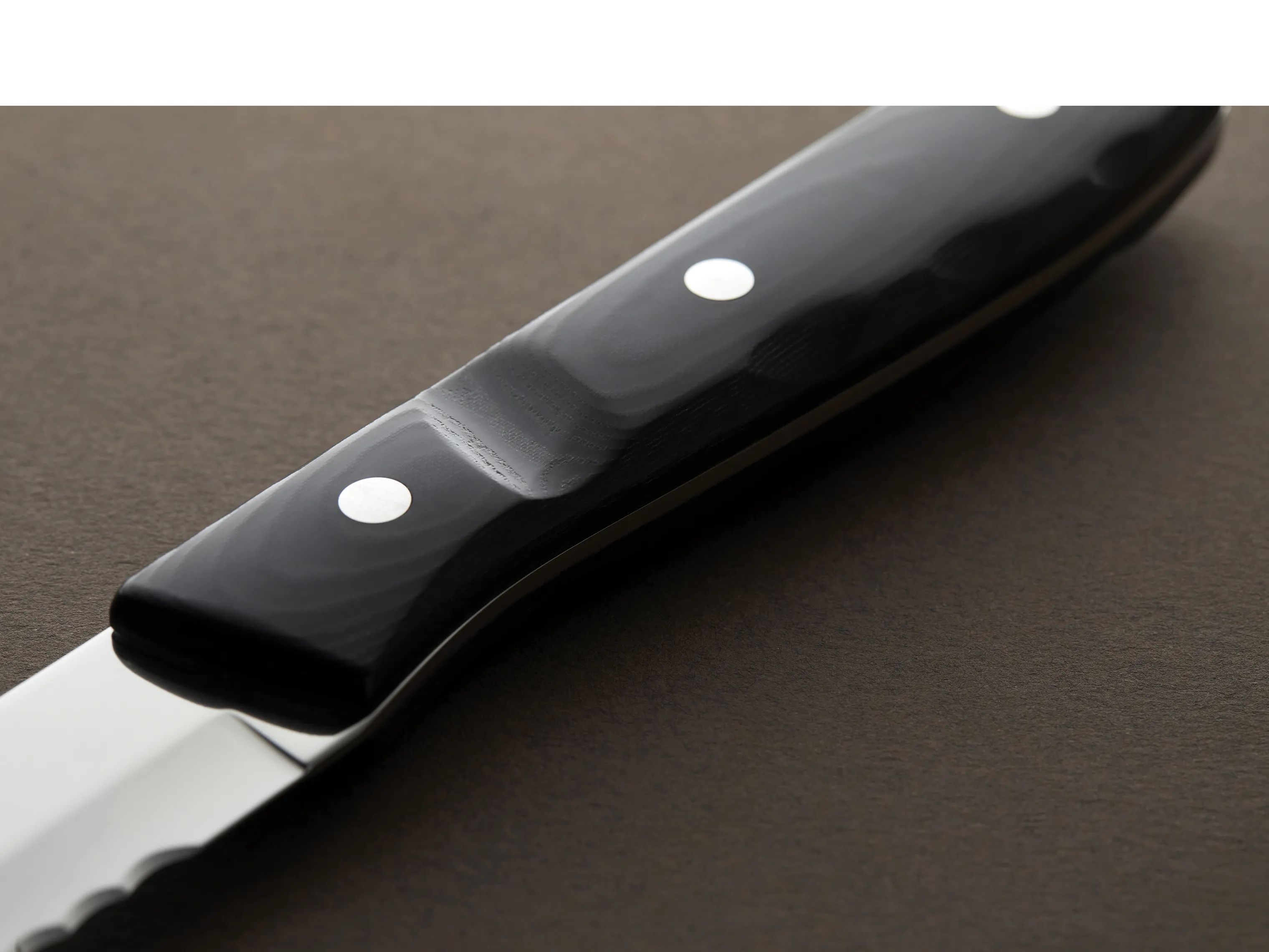 Gense Steakknive Old Farmer XL Old Farmer Micarta XL Steakkniv - 4 stk. i Sort/stål, 2