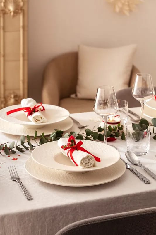 Villeroy & Boch Pastatallerkener Manufacture Rock blanc Pastatallerken i Mat hvid, 2