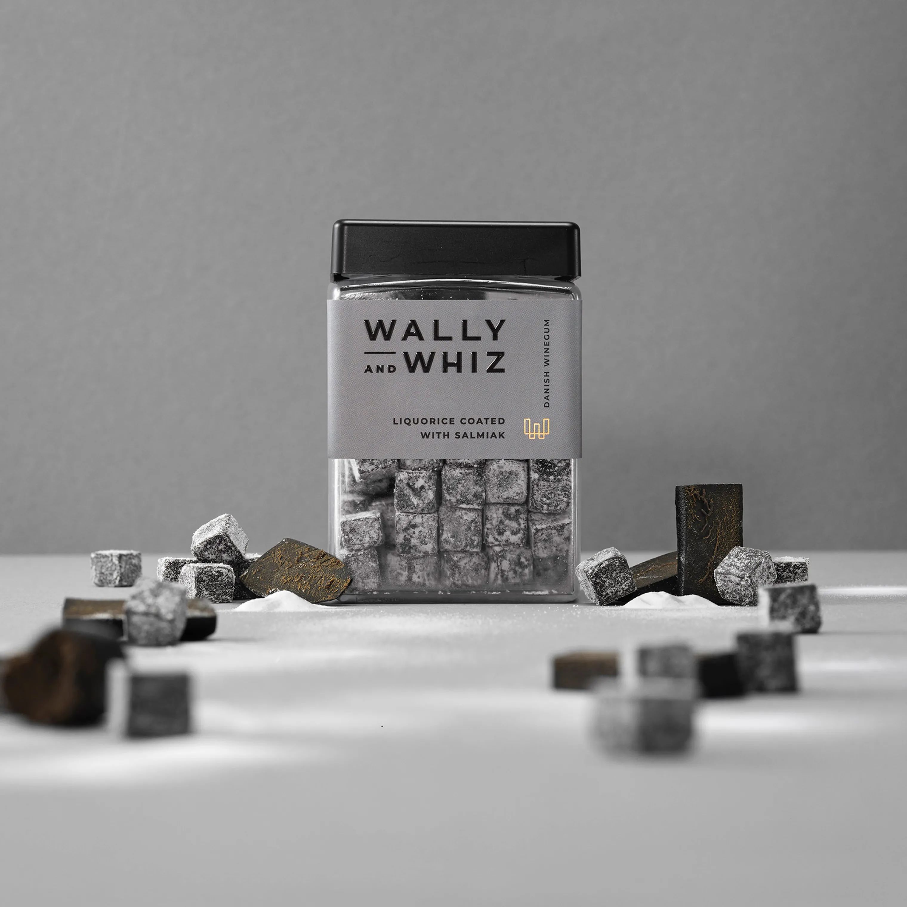 Wally and Whiz Søde sager Lakrids med salmiak i 240 gram, 2