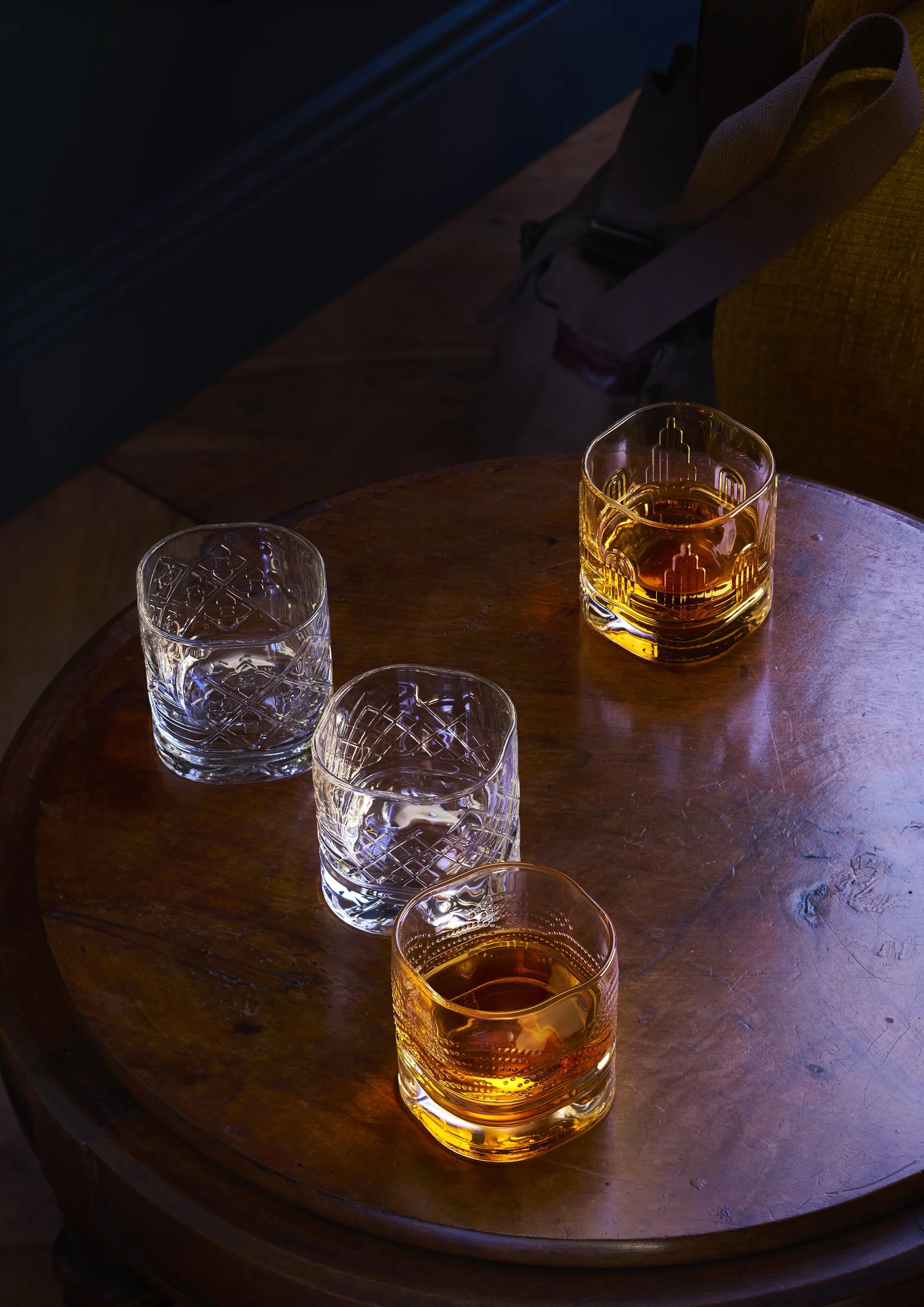 La Rochère Lowball glas Dandy Whiskeyglas - 4 stk. i Klar, 2