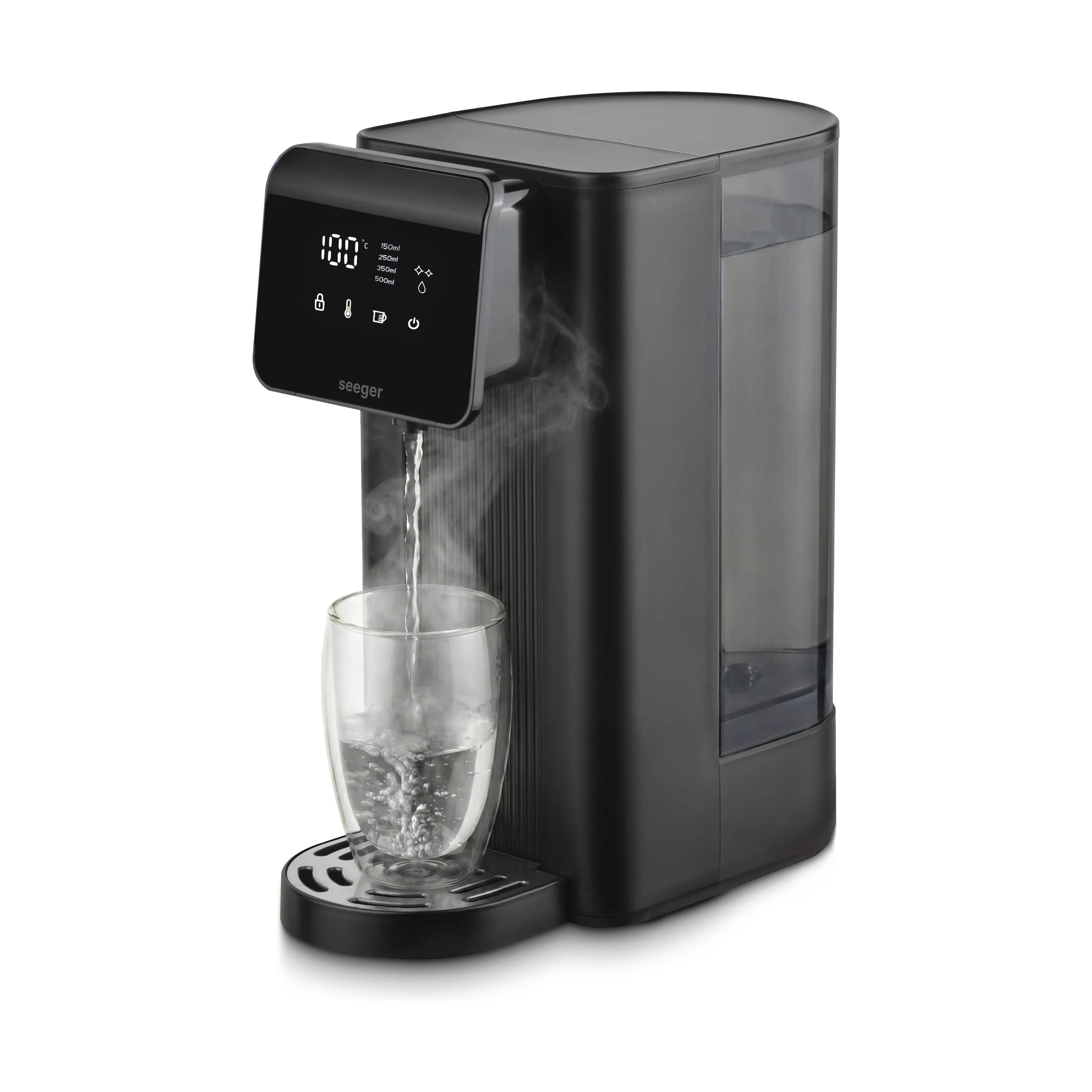 Seeger Elkedler Varmtvandsdispenser i Sort, 1