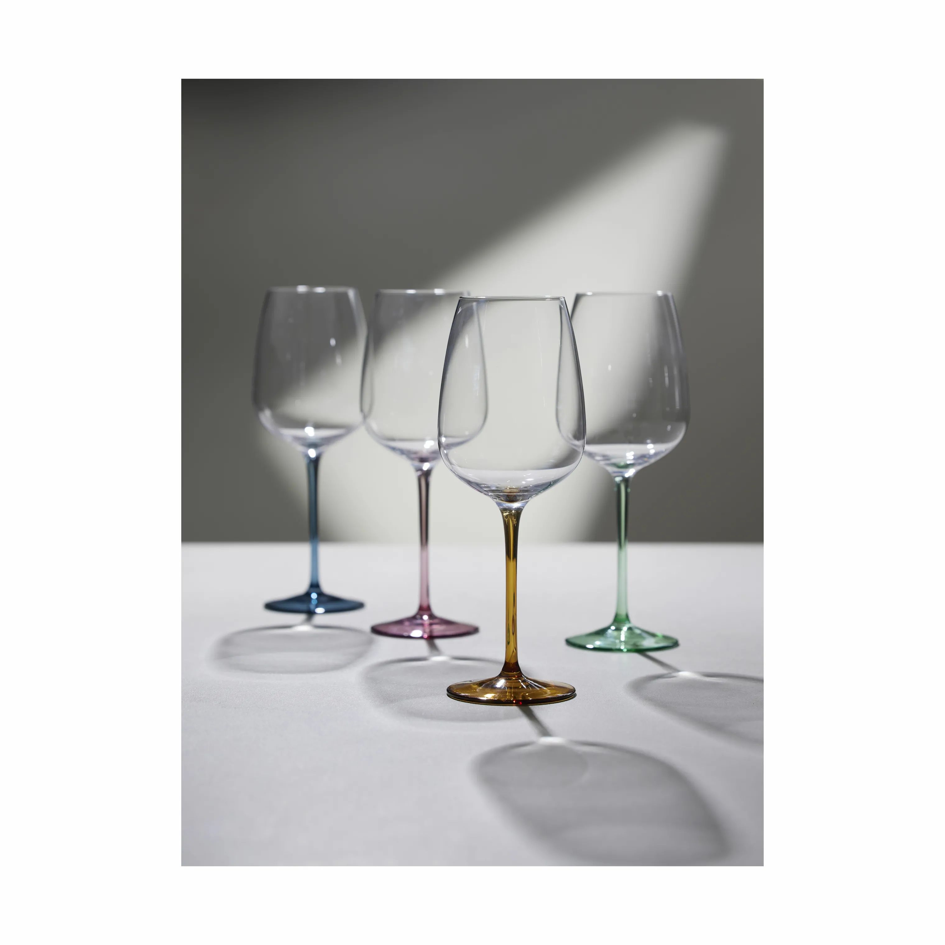 Lyngby Glas Hvidvinsglas Vienna Vinglas - 4 stk. i lilla, 4