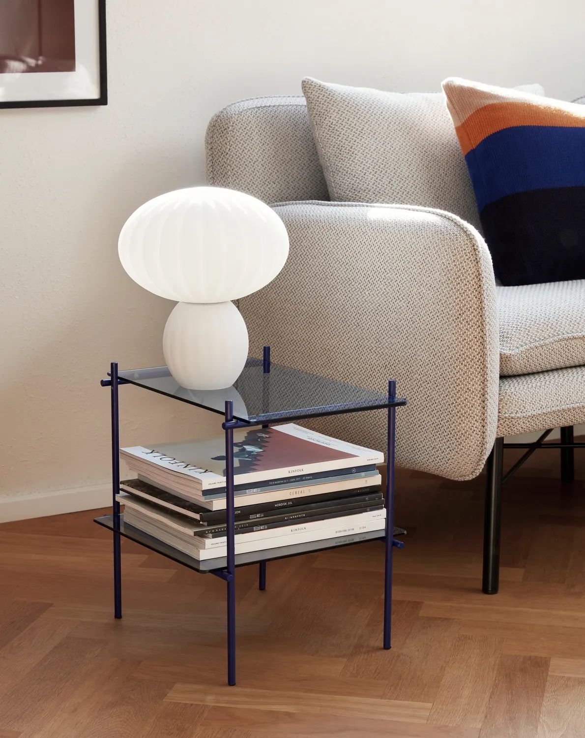 Hübsch Bordlamper Kumu Bordlampe i Hvid, 4