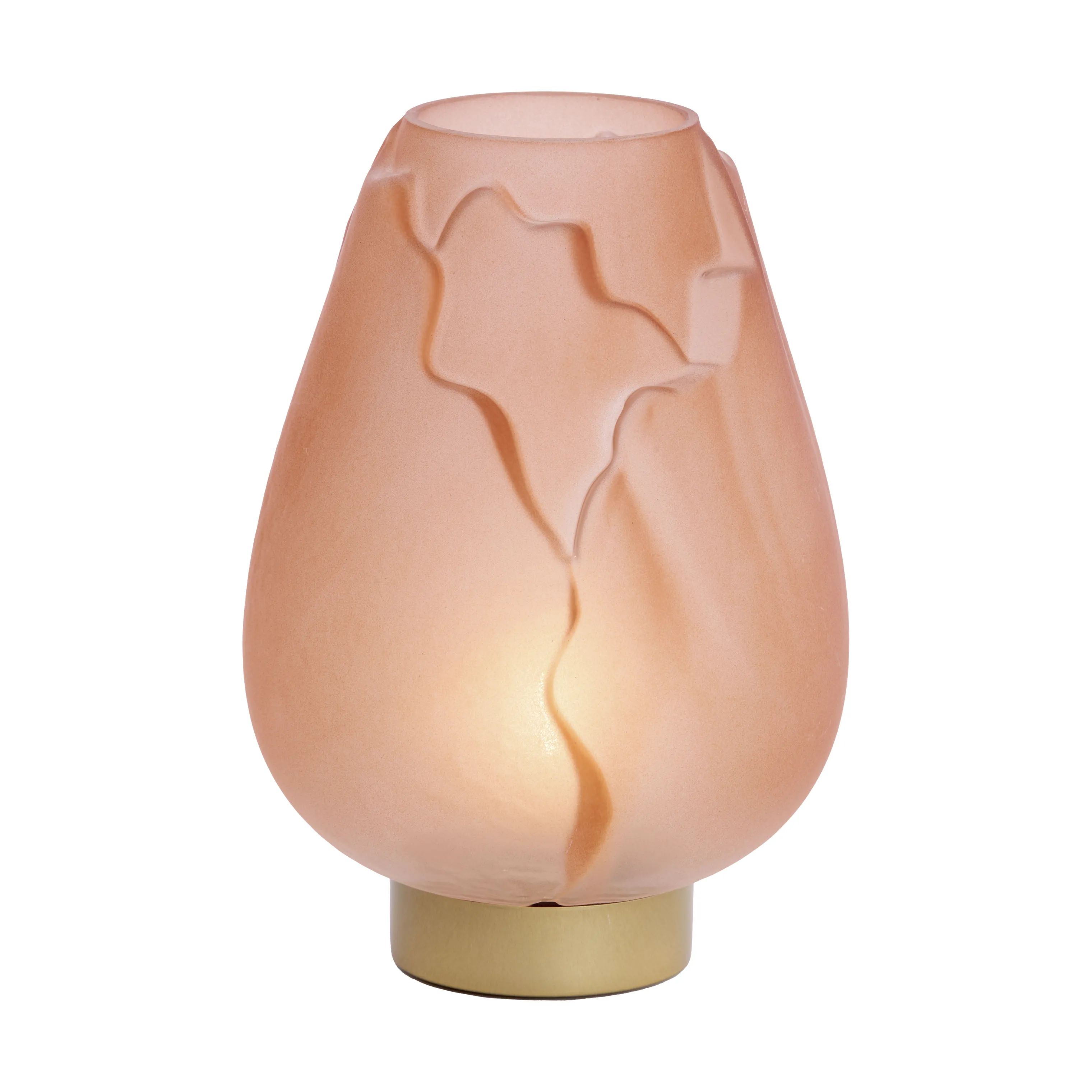 Present Time Bordlamper Ginny LED Bordlampe i Rosa, 27 cm, 2